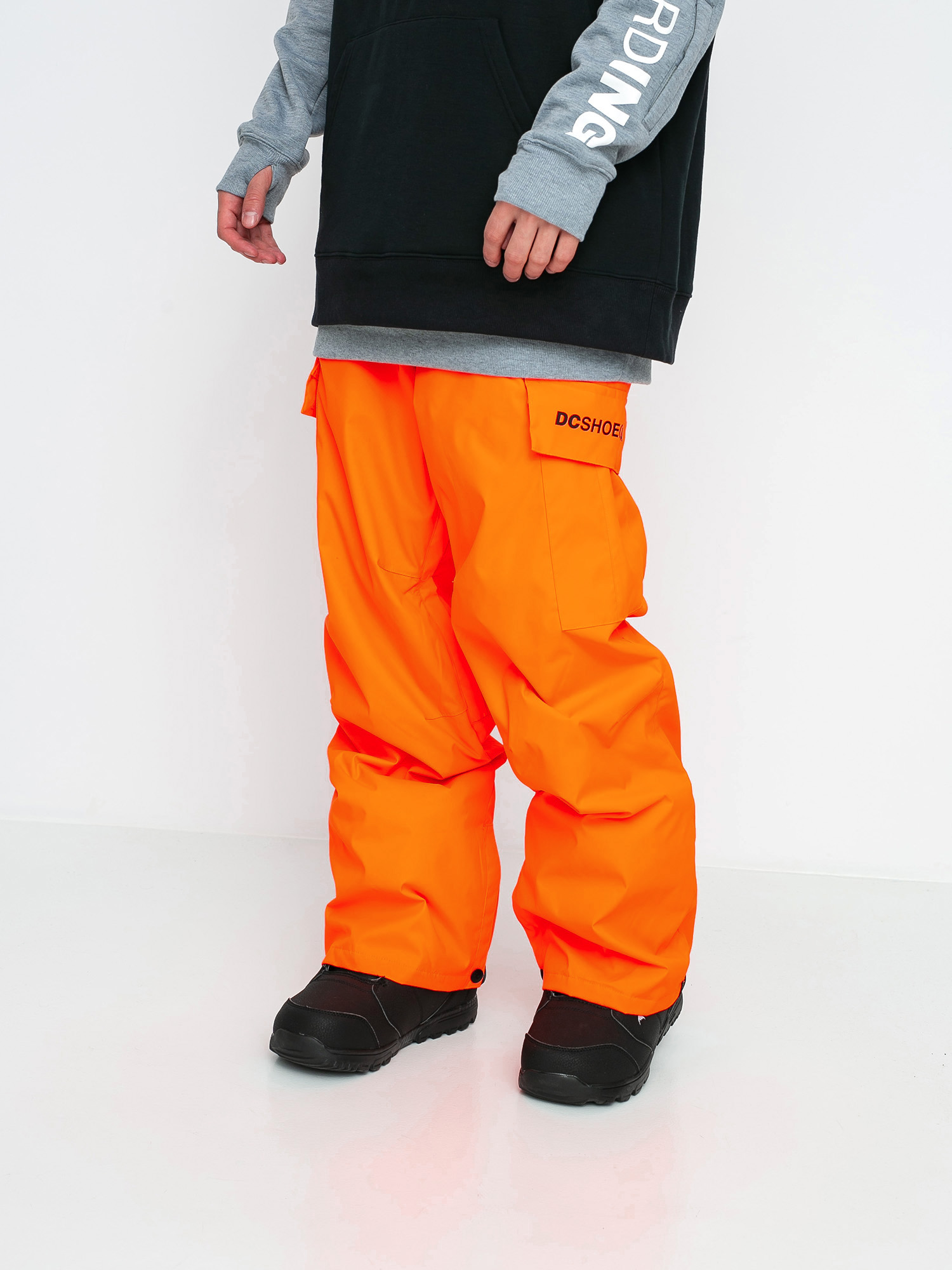Męskie Spodnie snowboardowe DC Banshee (shocking orange)