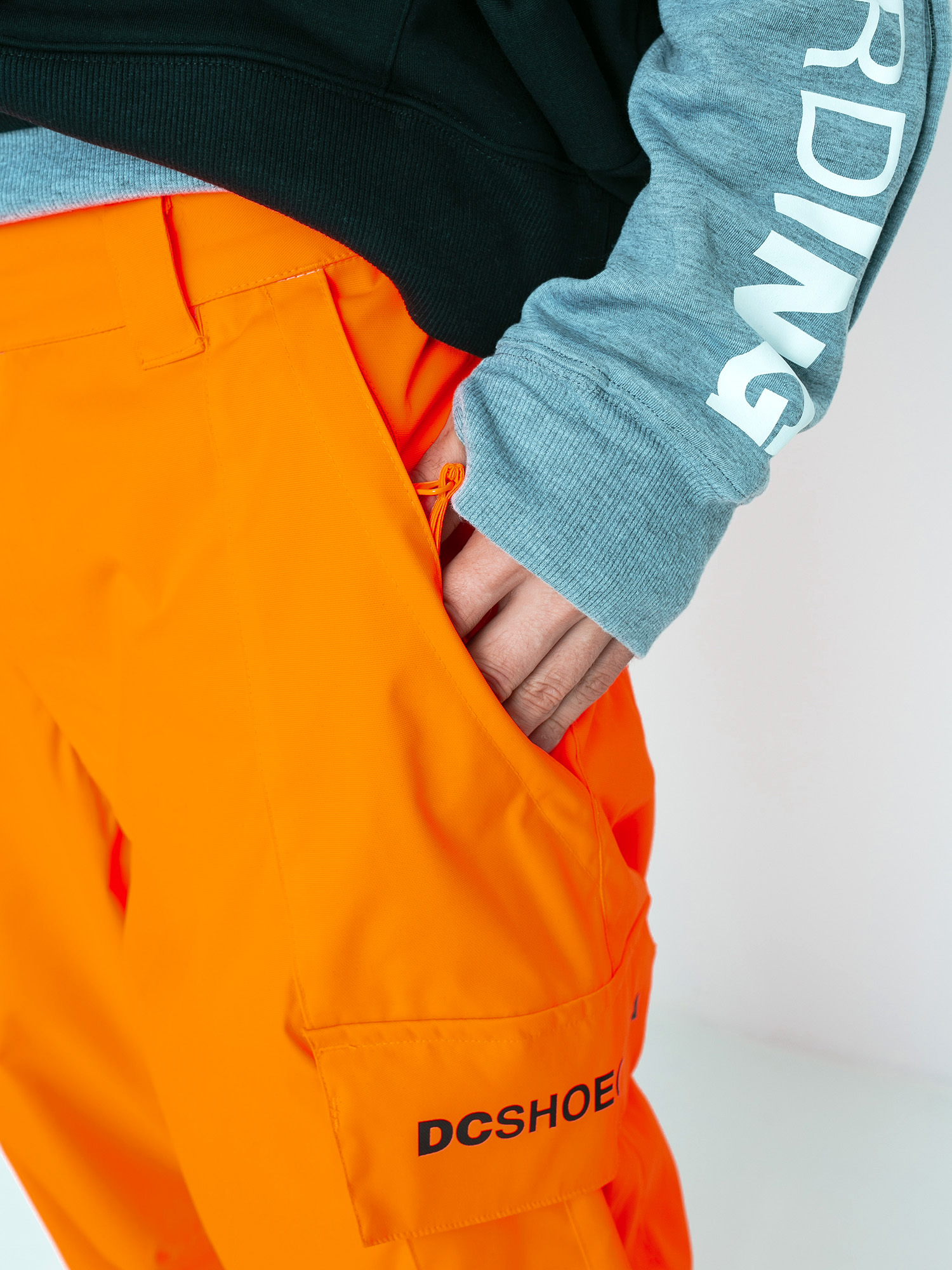Męskie Spodnie snowboardowe DC Banshee (shocking orange)