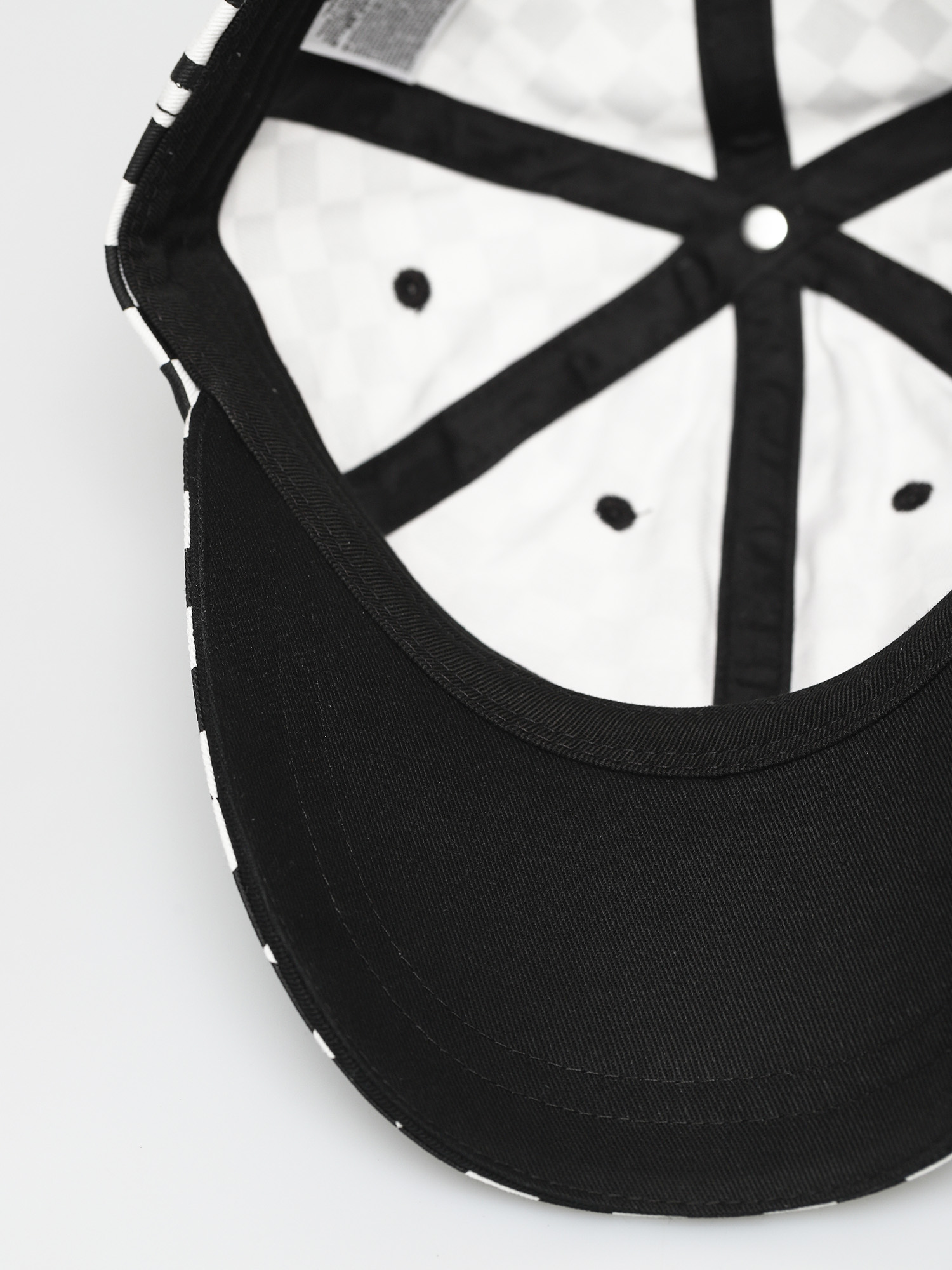 Czapka z daszkiem Vans Low Rider Wmn (black/white checkerboard)