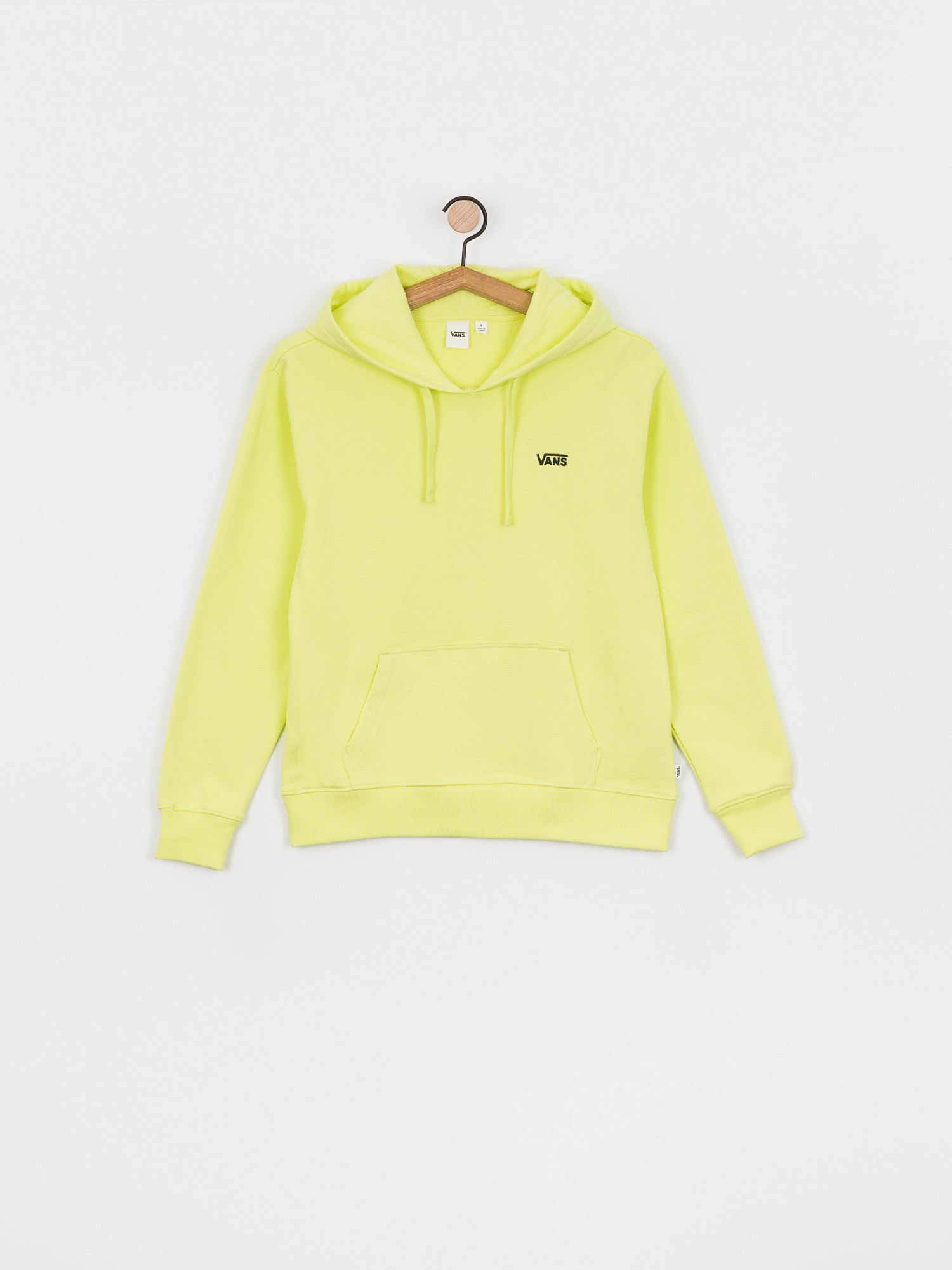 Bluza z kapturem Vans Flying V Bf Ft HD Wmn (sunny lime)