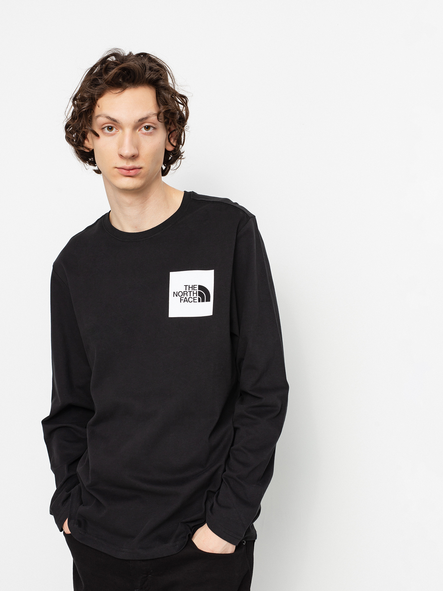 Longsleeve The North Face Fine (tnf black/tnf white)