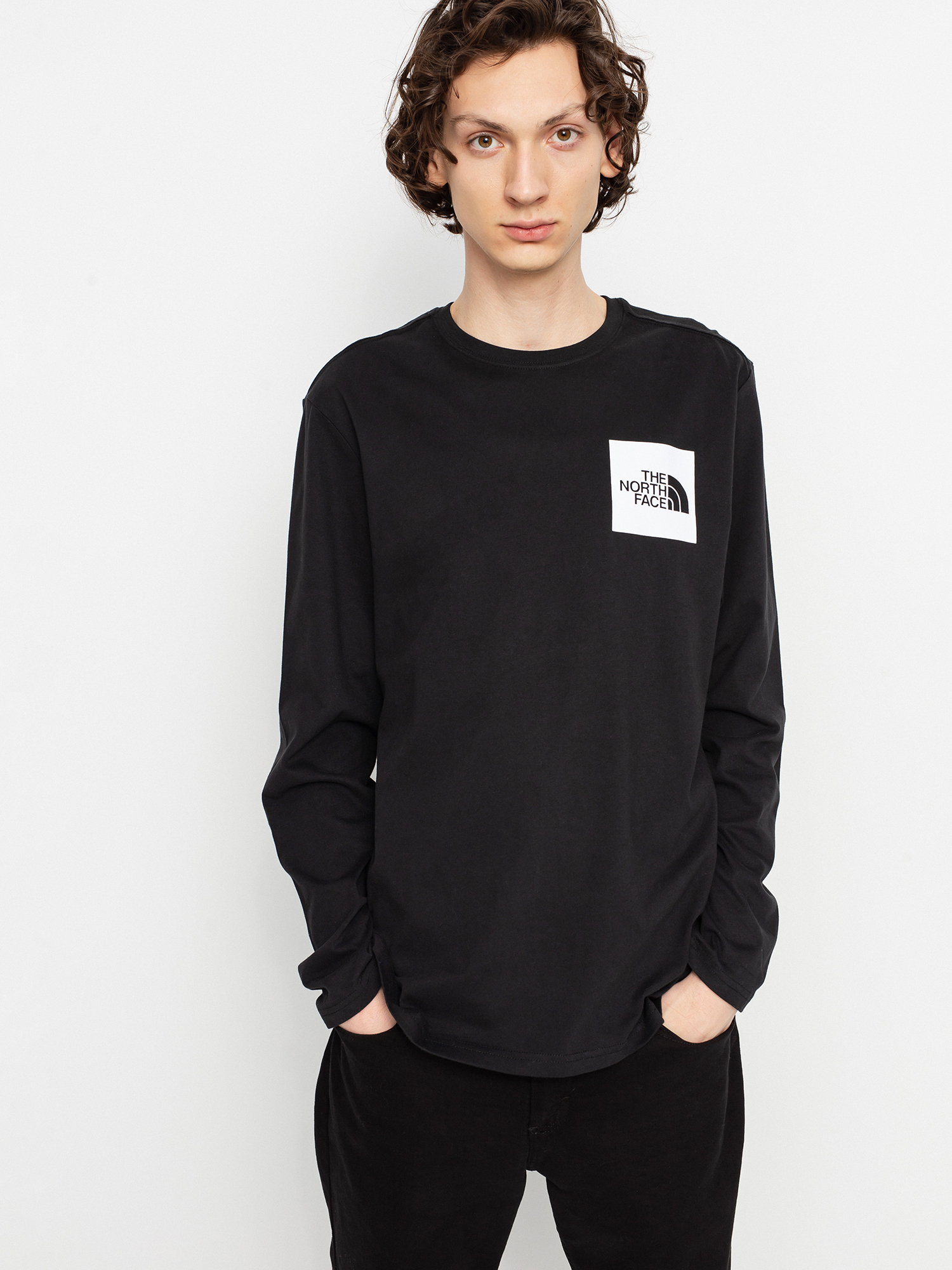 Longsleeve The North Face Fine (tnf black/tnf white)