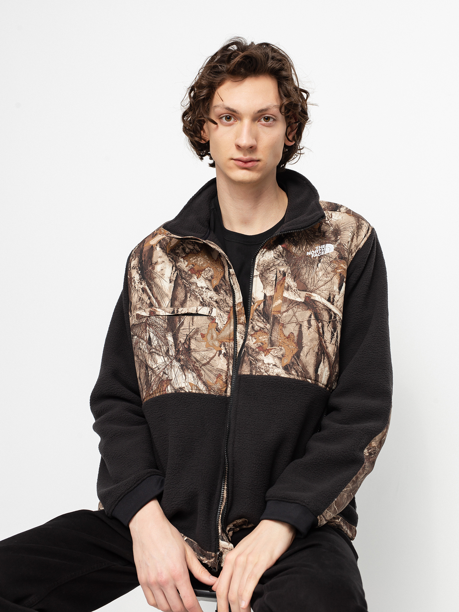 Męski Polar The North Face Denali 2 (tnf black/kp tnf tf prt)