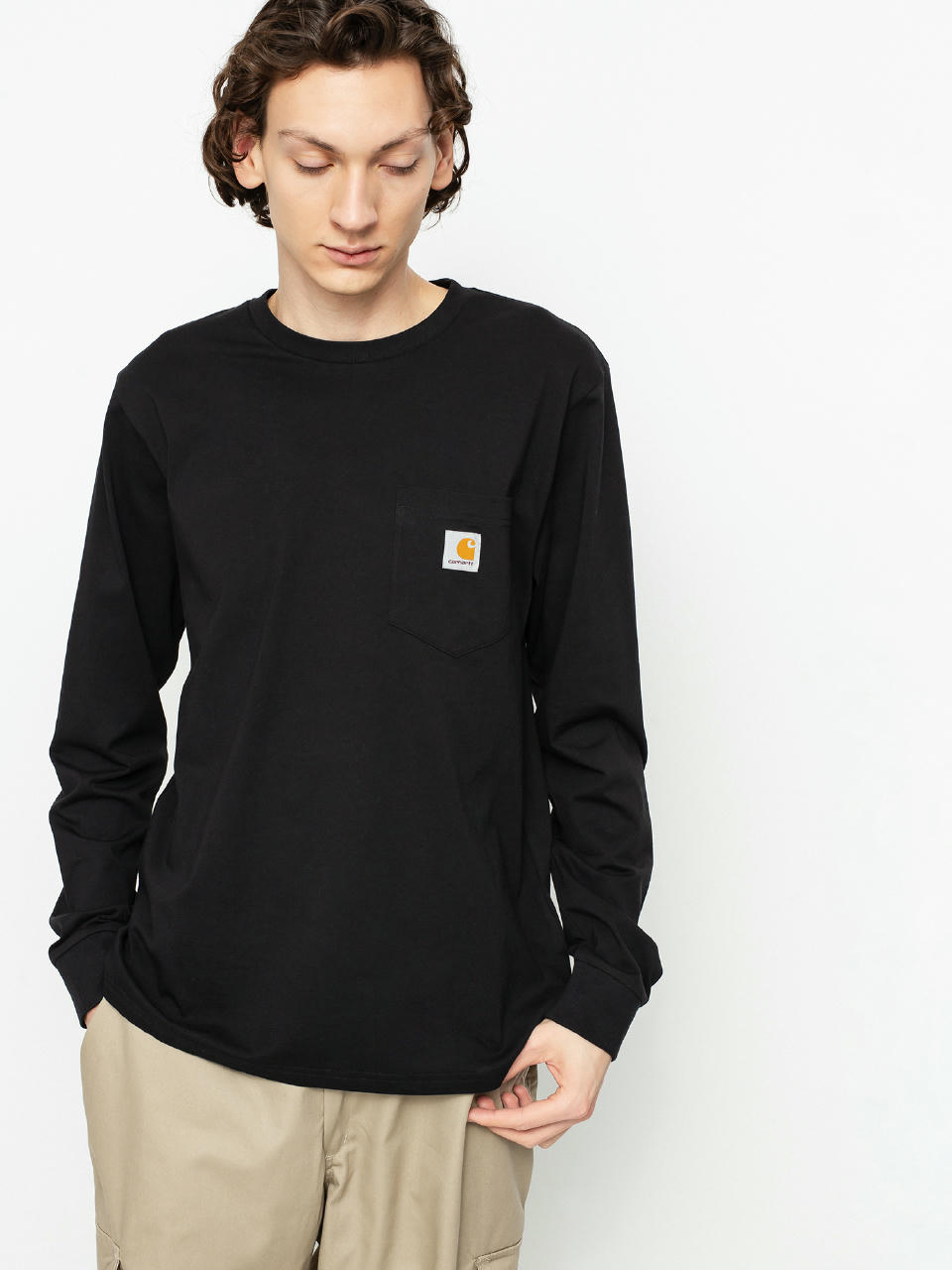 Longsleeve Carhartt WIP Pocket (black)