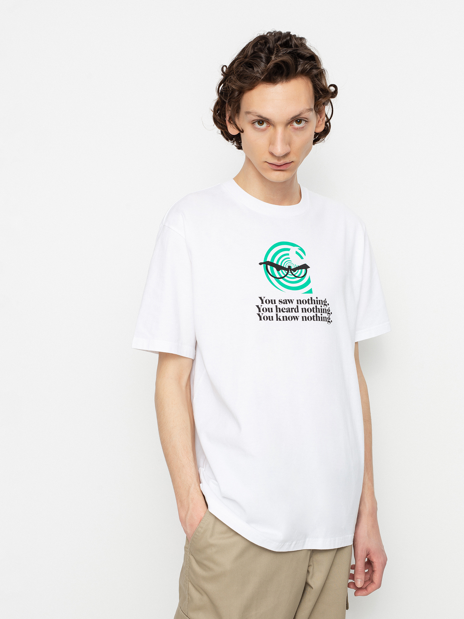 T-shirt Carhartt WIP Nothing C (white)