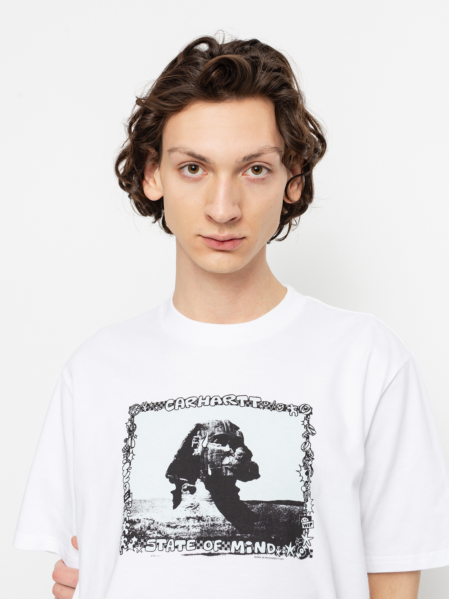T-shirt Carhartt WIP Sphinx (white)