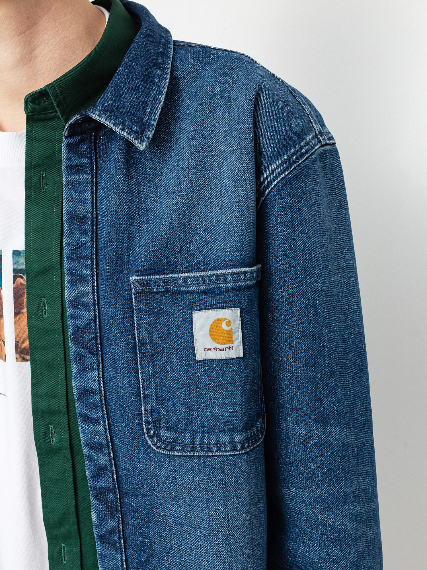 T-shirt Carhartt WIP Backyard (white)