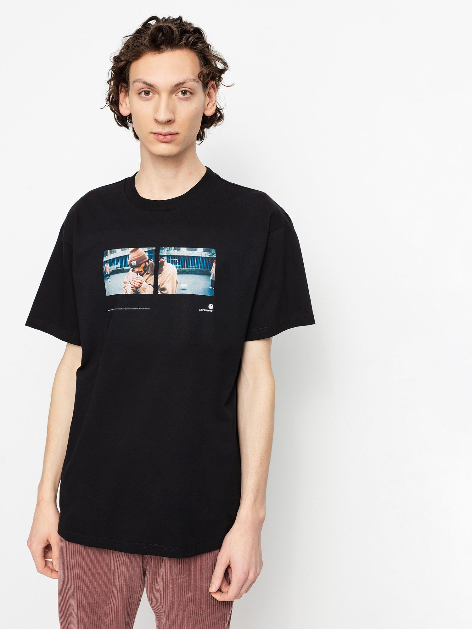 T-shirt Carhartt WIP Backyard (black)
