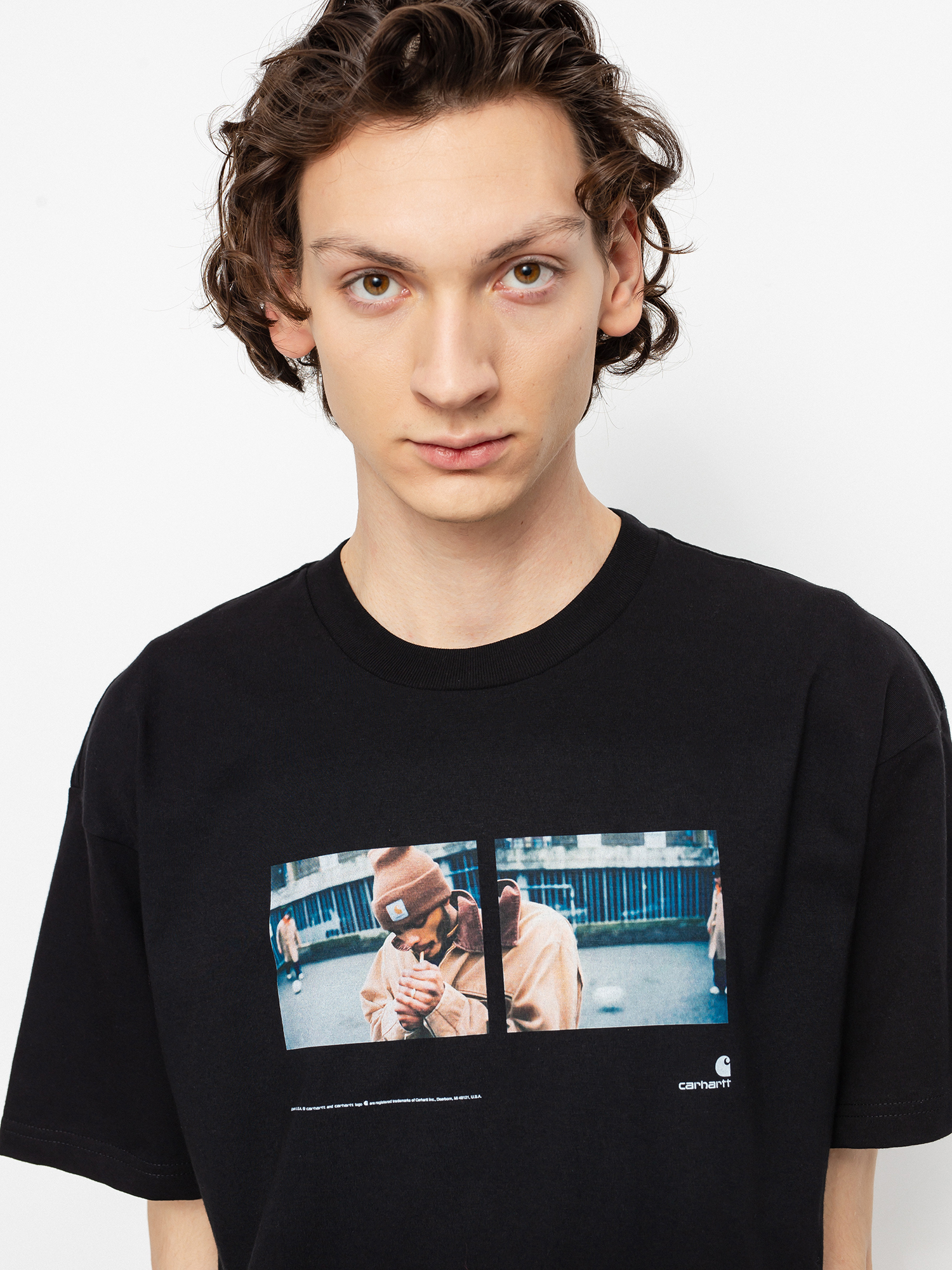 T-shirt Carhartt WIP Backyard (black)