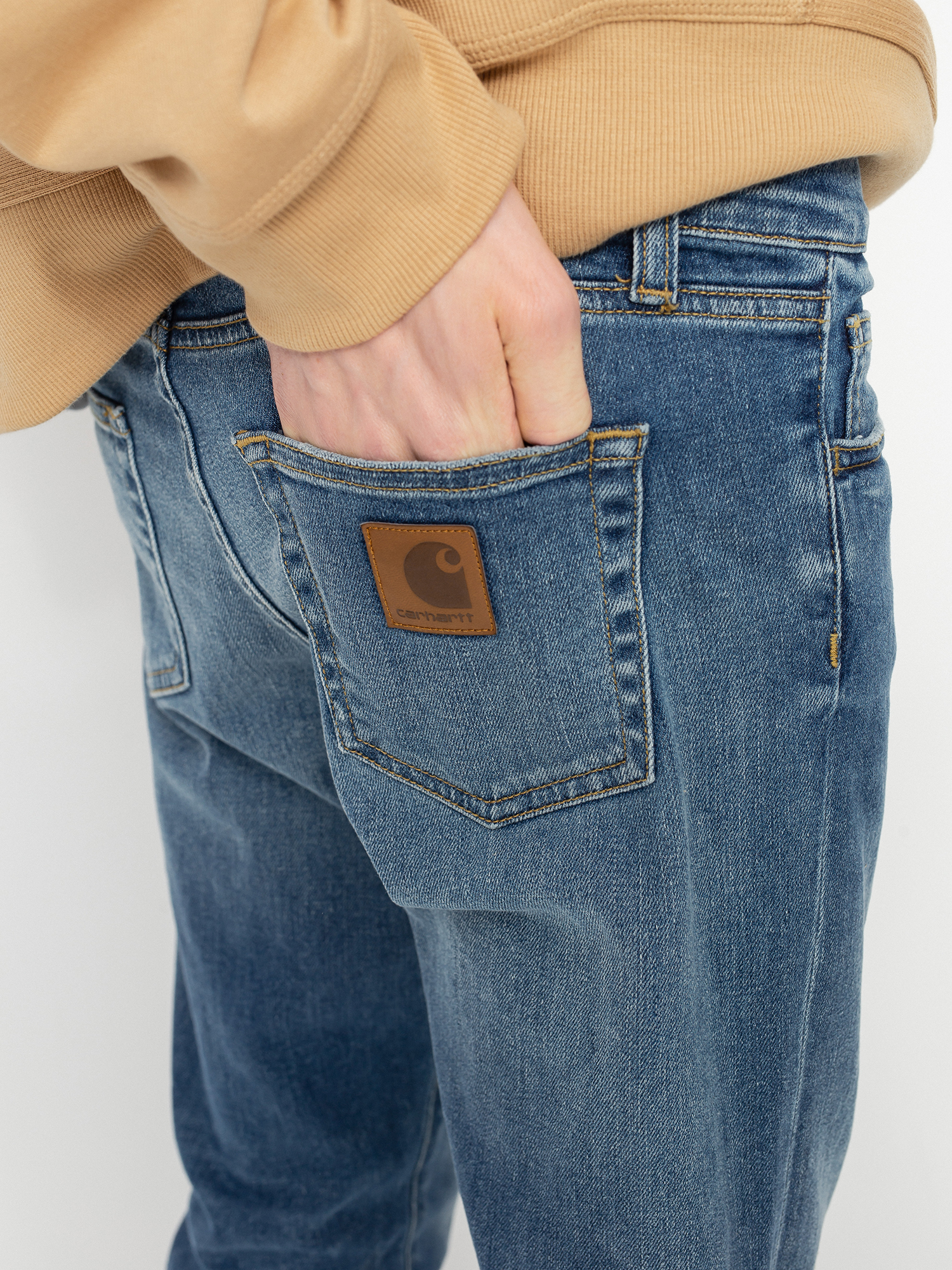 Spodnie Carhartt WIP Rebel (blue)