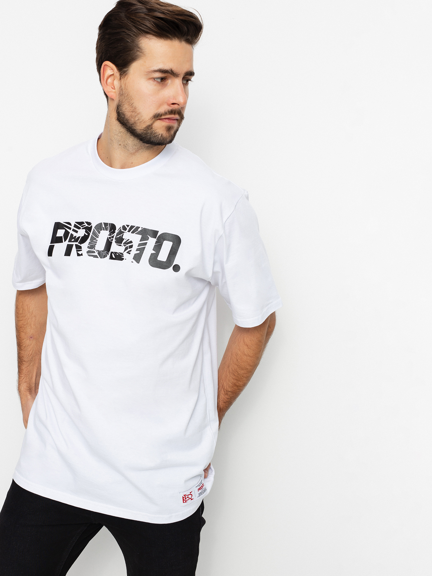T-shirt Prosto Broken (white)