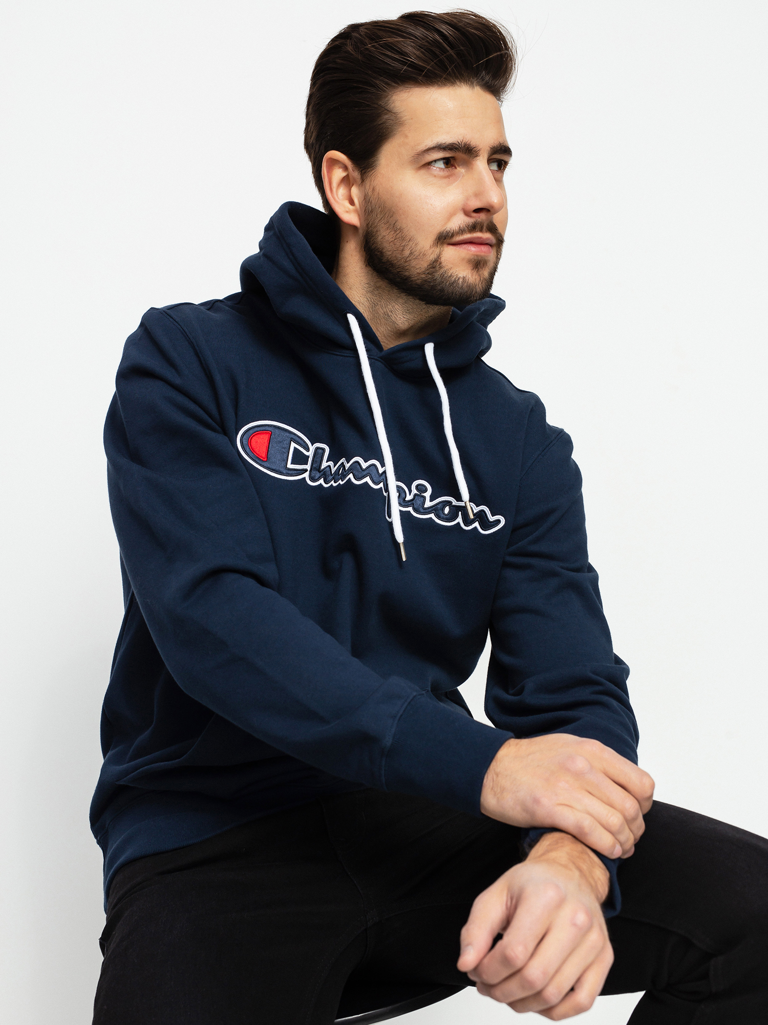 Bluza z kapturem Champion Sweatshirt HD 214183 (nvb)