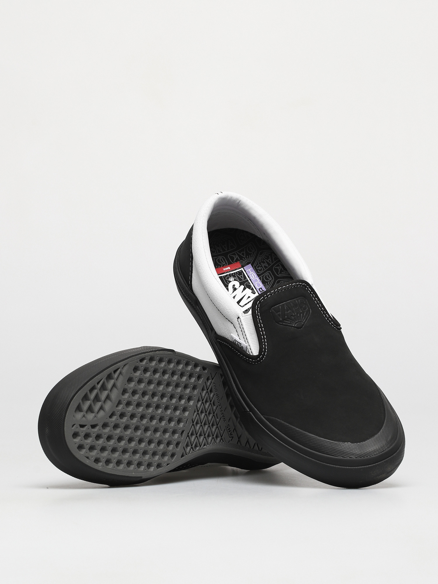 Buty Vans Bmx Slip On (dak black/white)