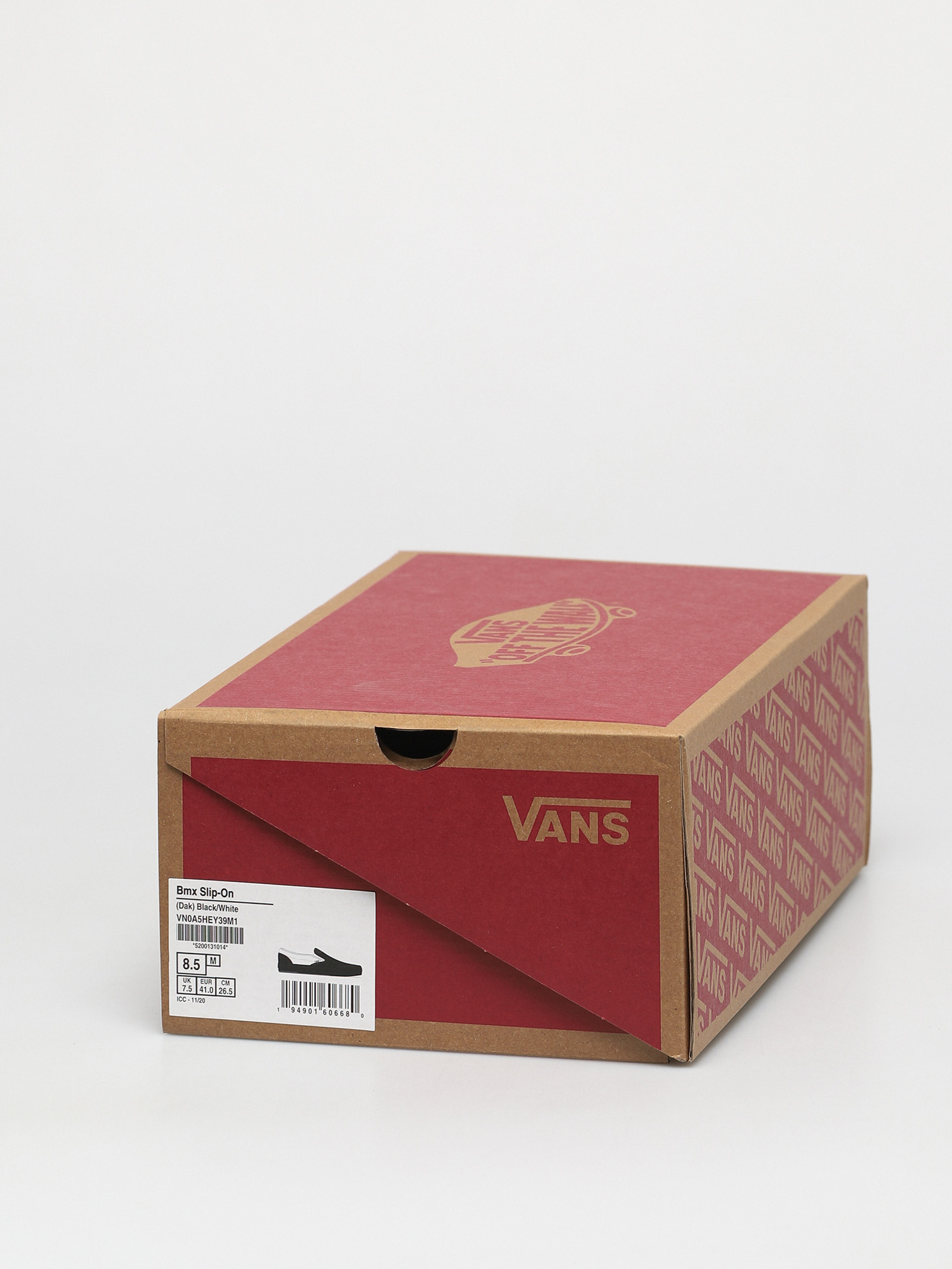 Buty Vans Bmx Slip On (dak black/white)