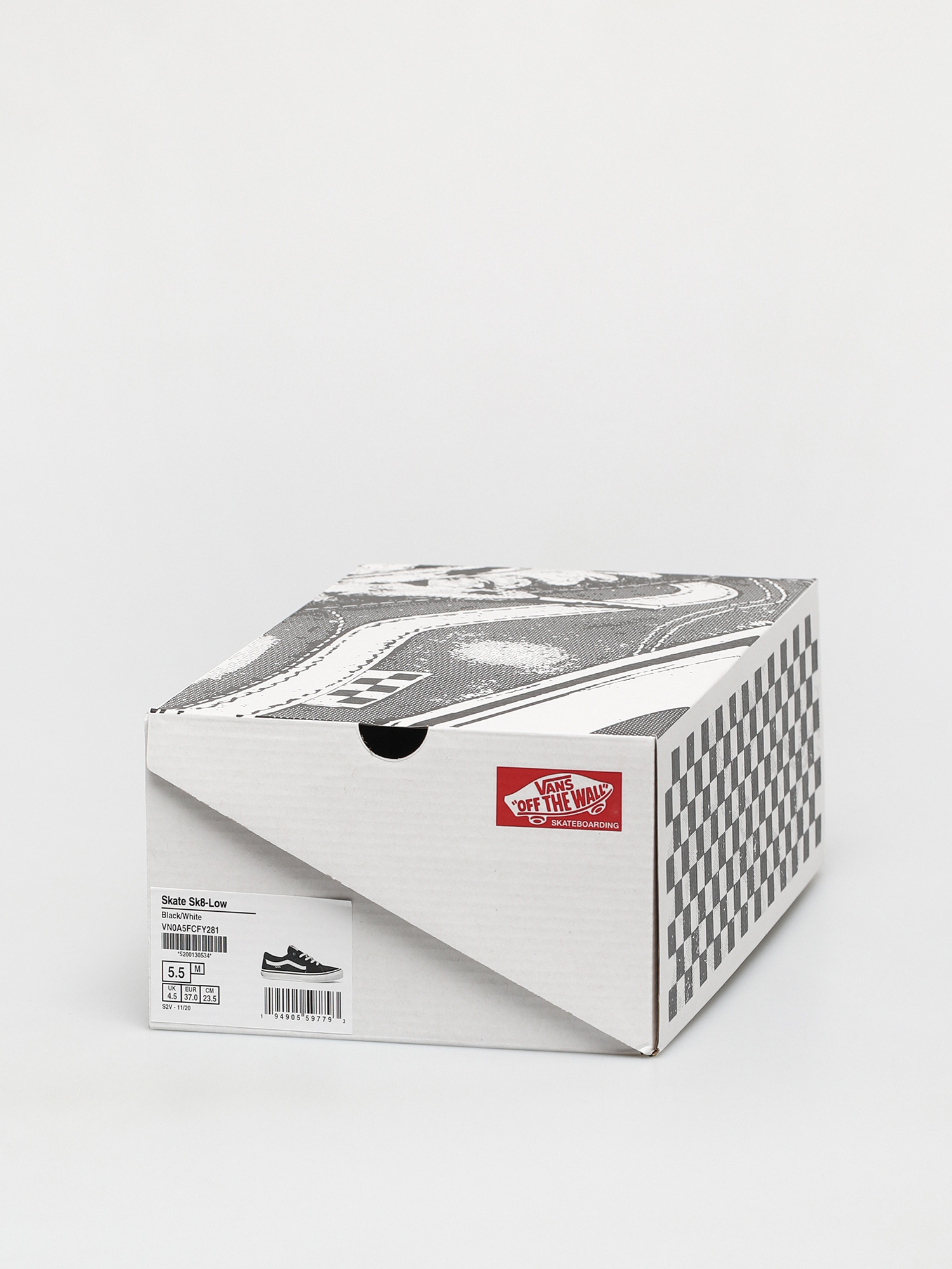 Buty Vans Skate Sk8 Low (black/white)