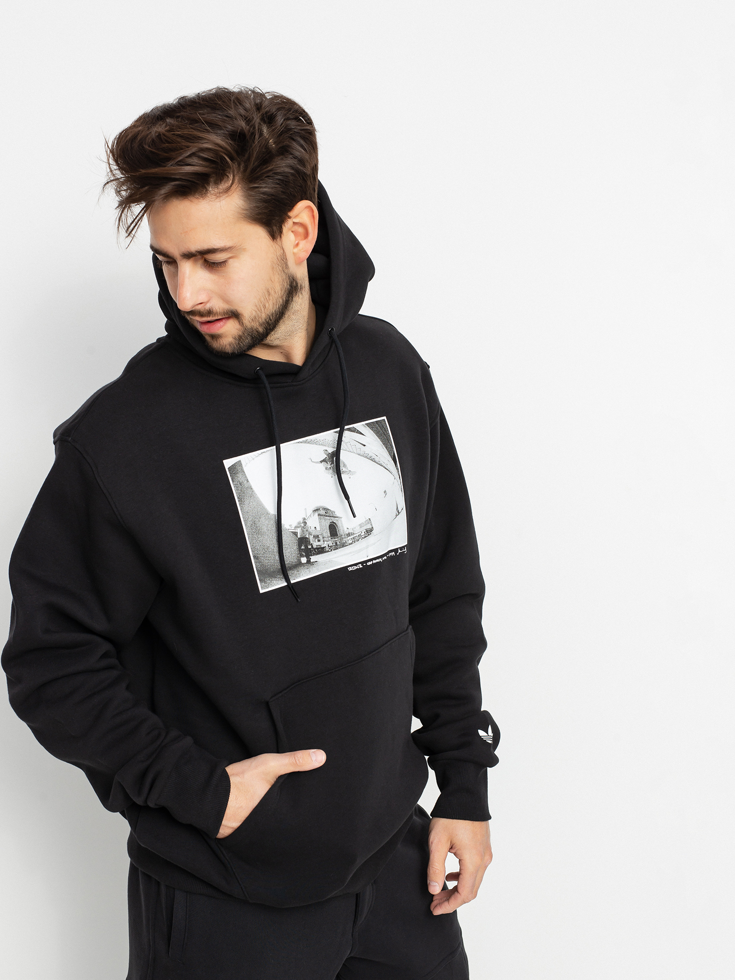 Bluza z kapturem adidas Graphic HD (black)