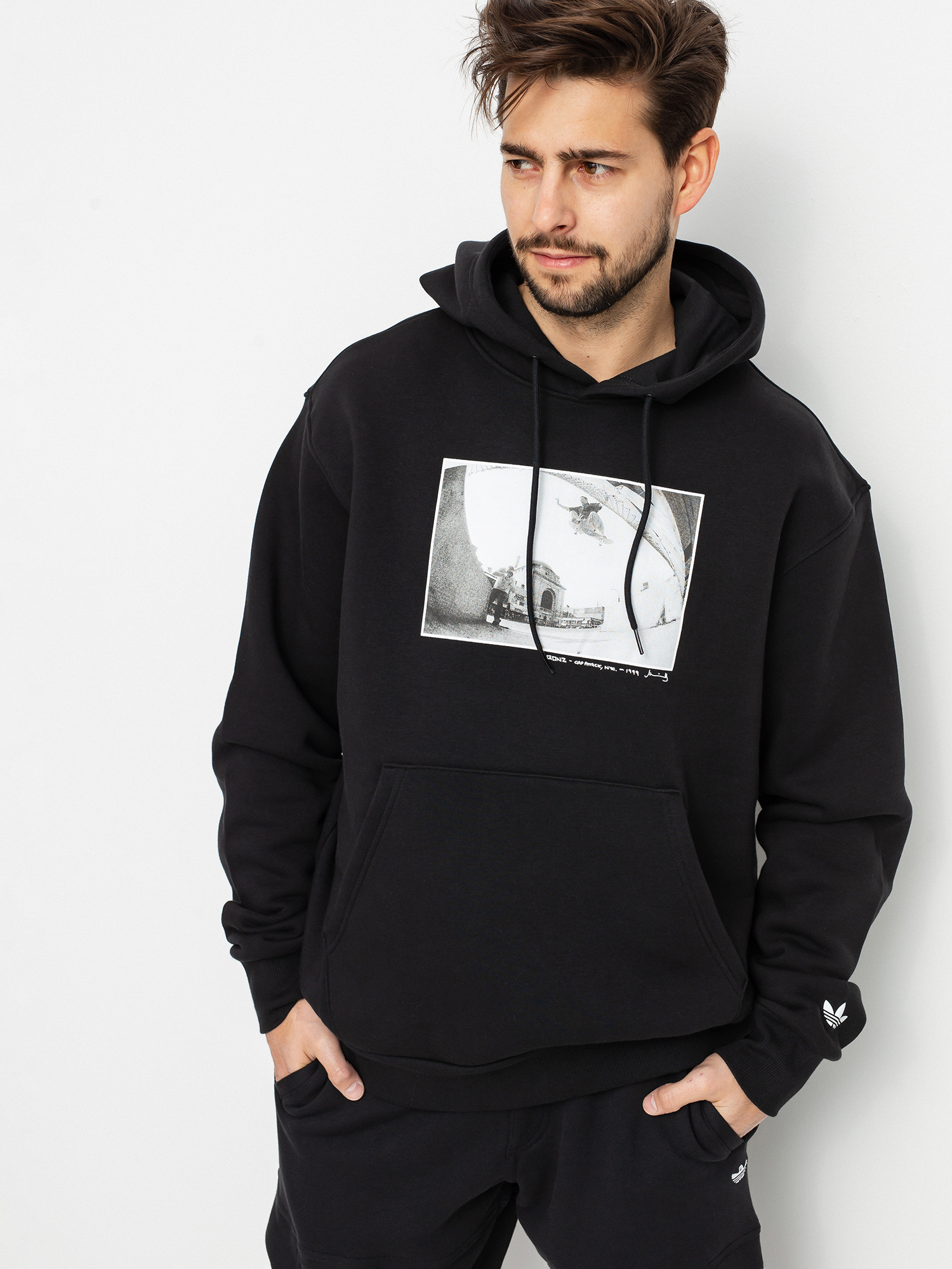 Bluza z kapturem adidas Graphic HD (black)