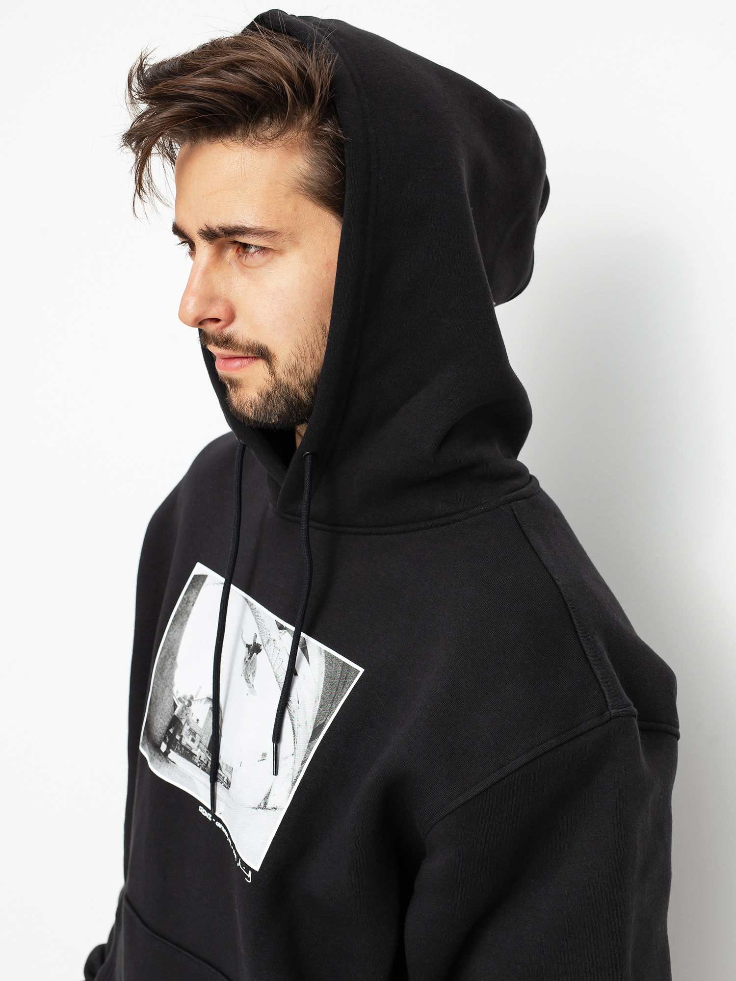Bluza z kapturem adidas Graphic HD (black)