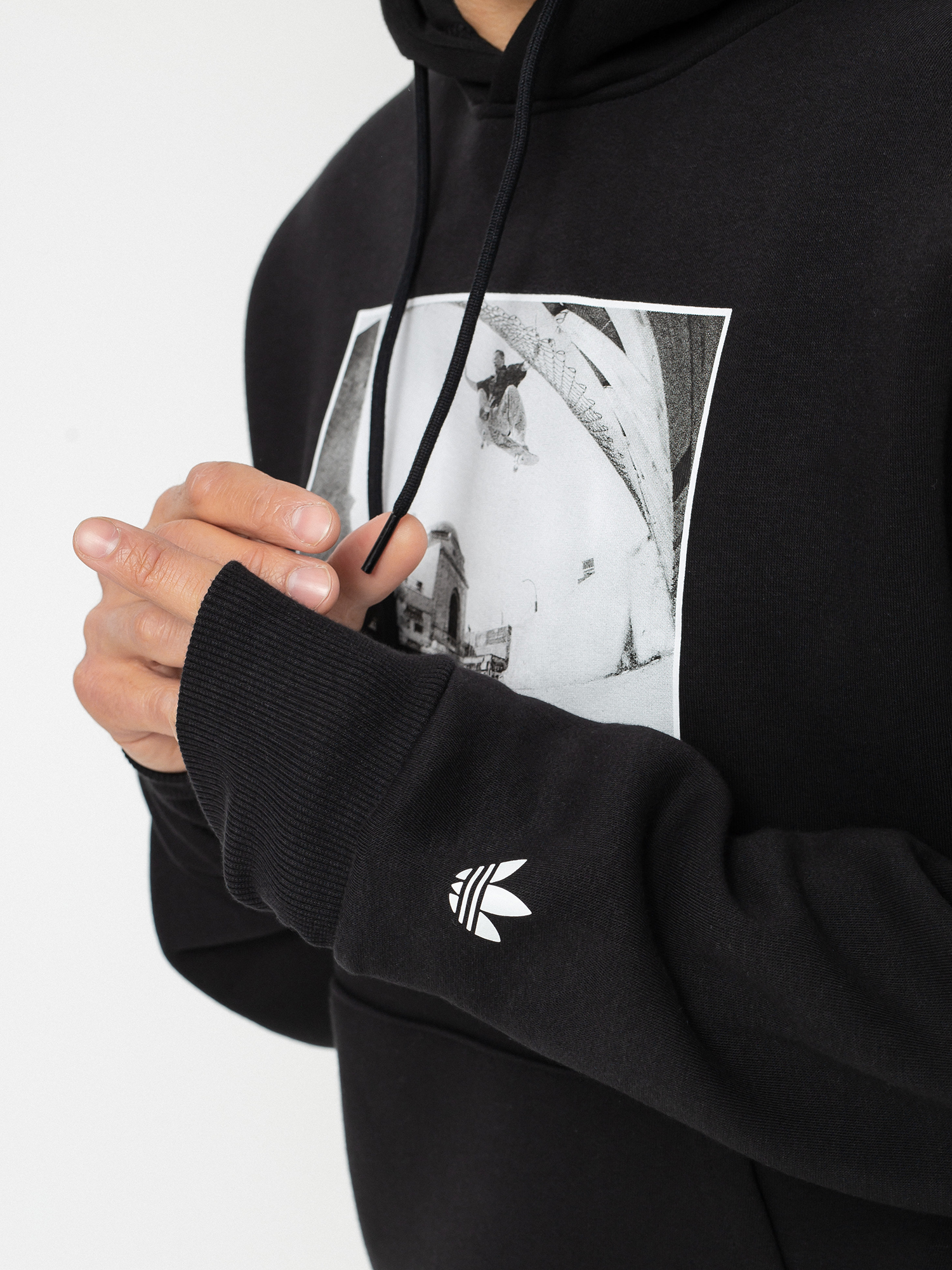 Bluza z kapturem adidas Graphic HD (black)