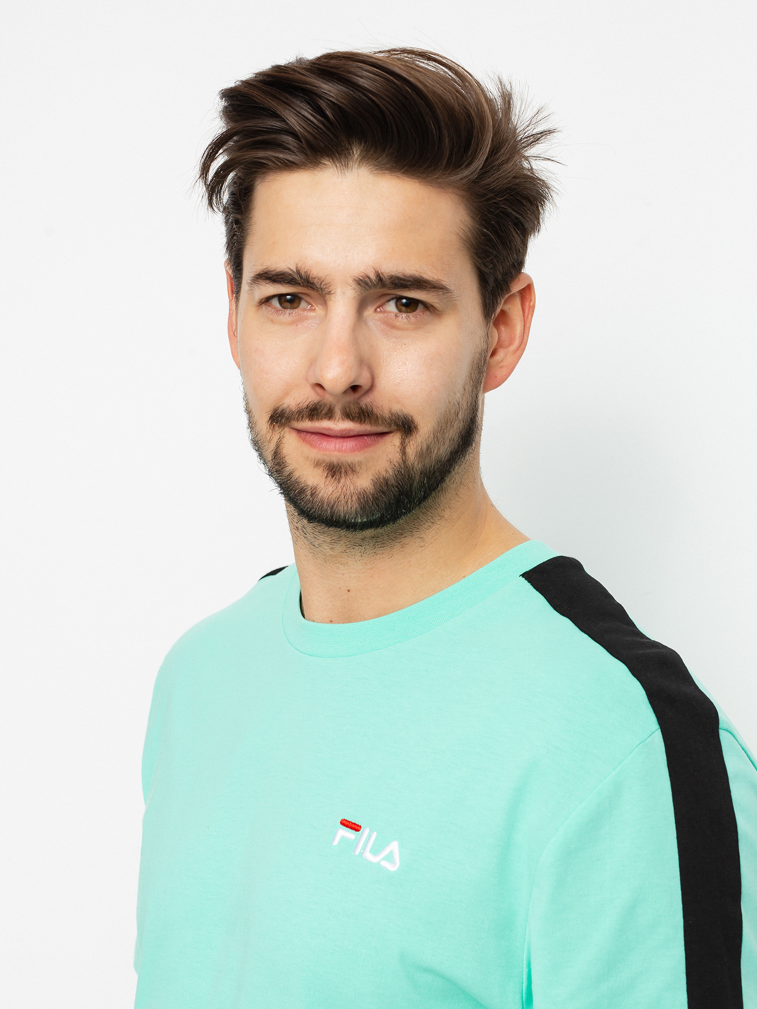 T-shirt Fila Altan (biscay green/bright white/black)