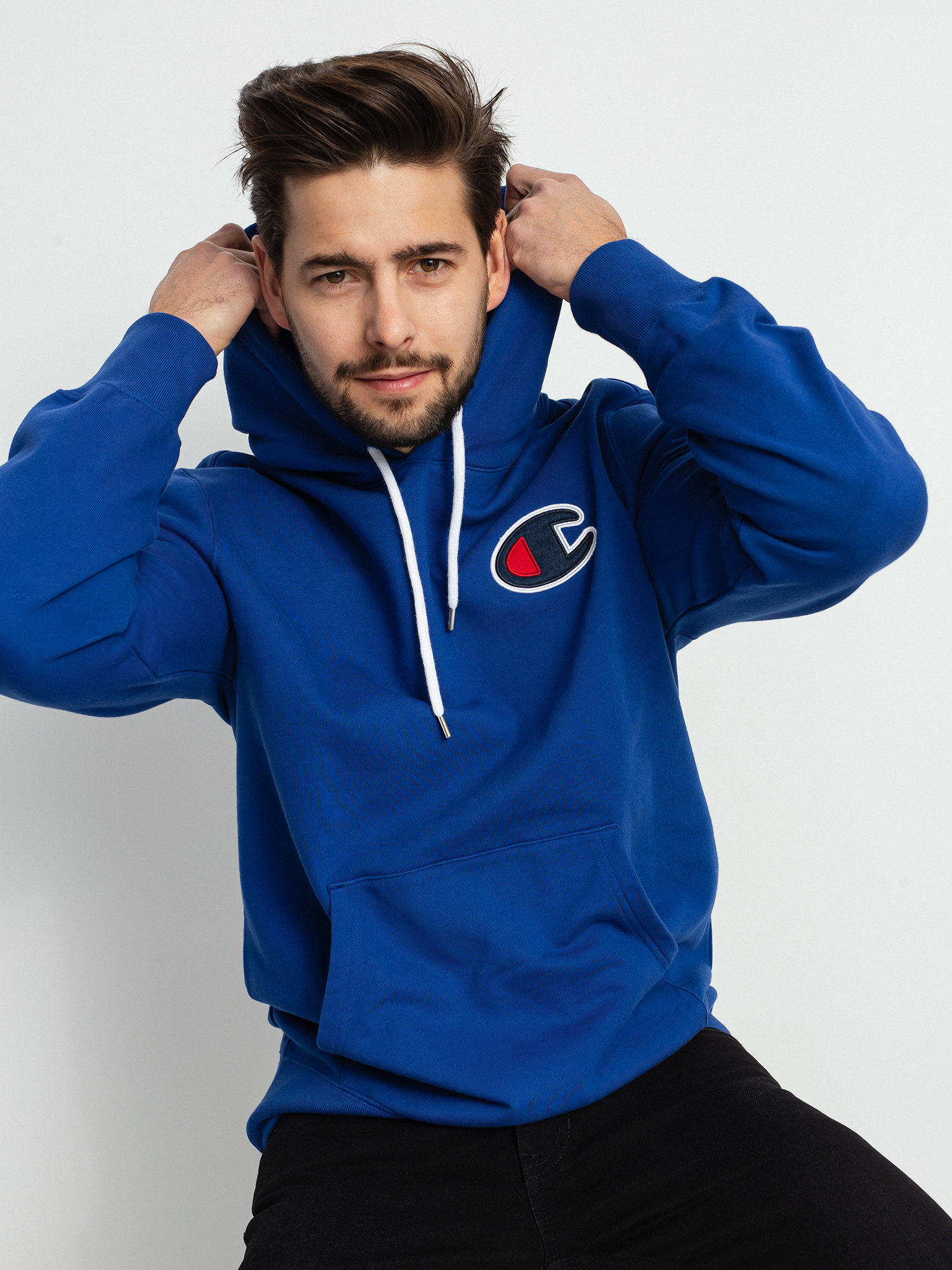 Bluza z kapturem Champion Sweatshirt HD 214184 (dsb)