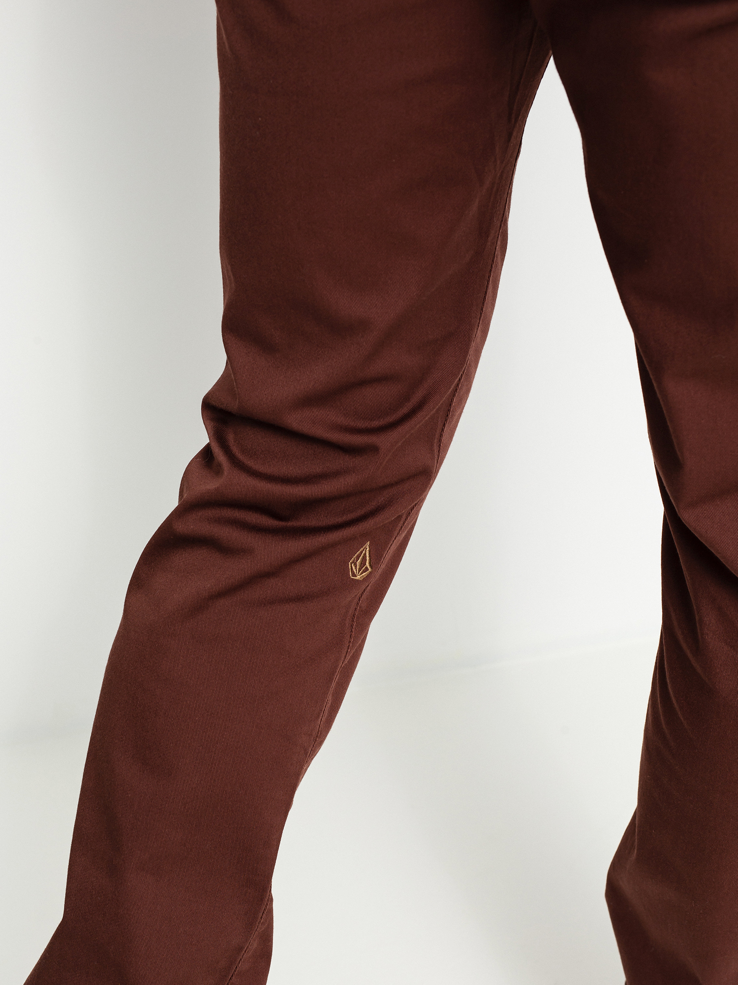 Spodnie Volcom Frickin Modern Stret (mahogany)