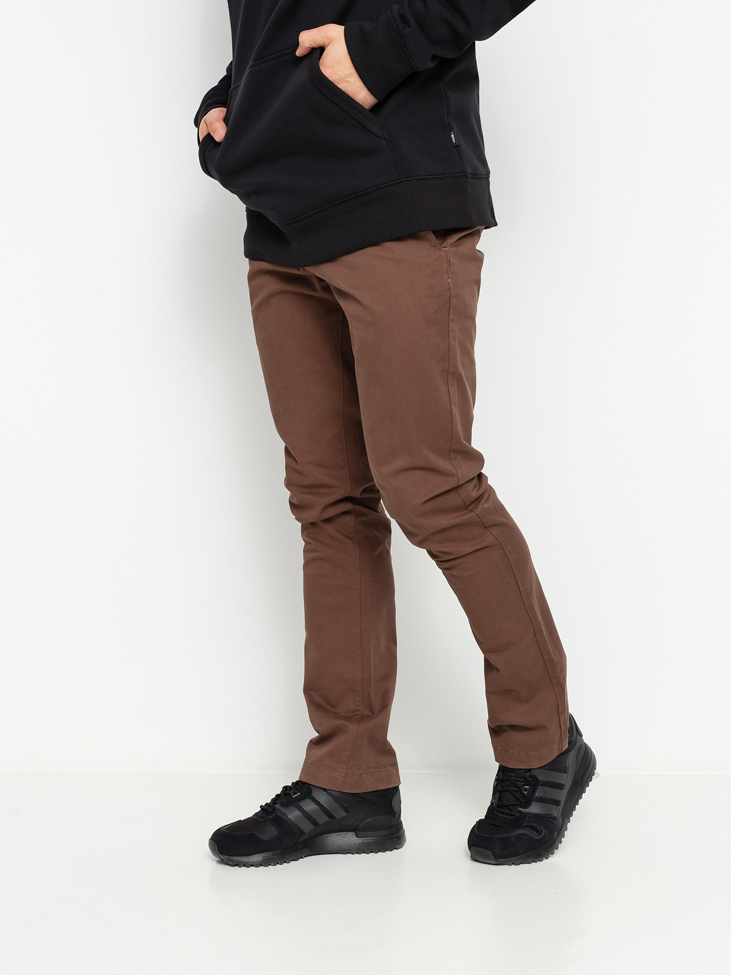 Spodnie Volcom Frickin Slim Chino (vintage brown)