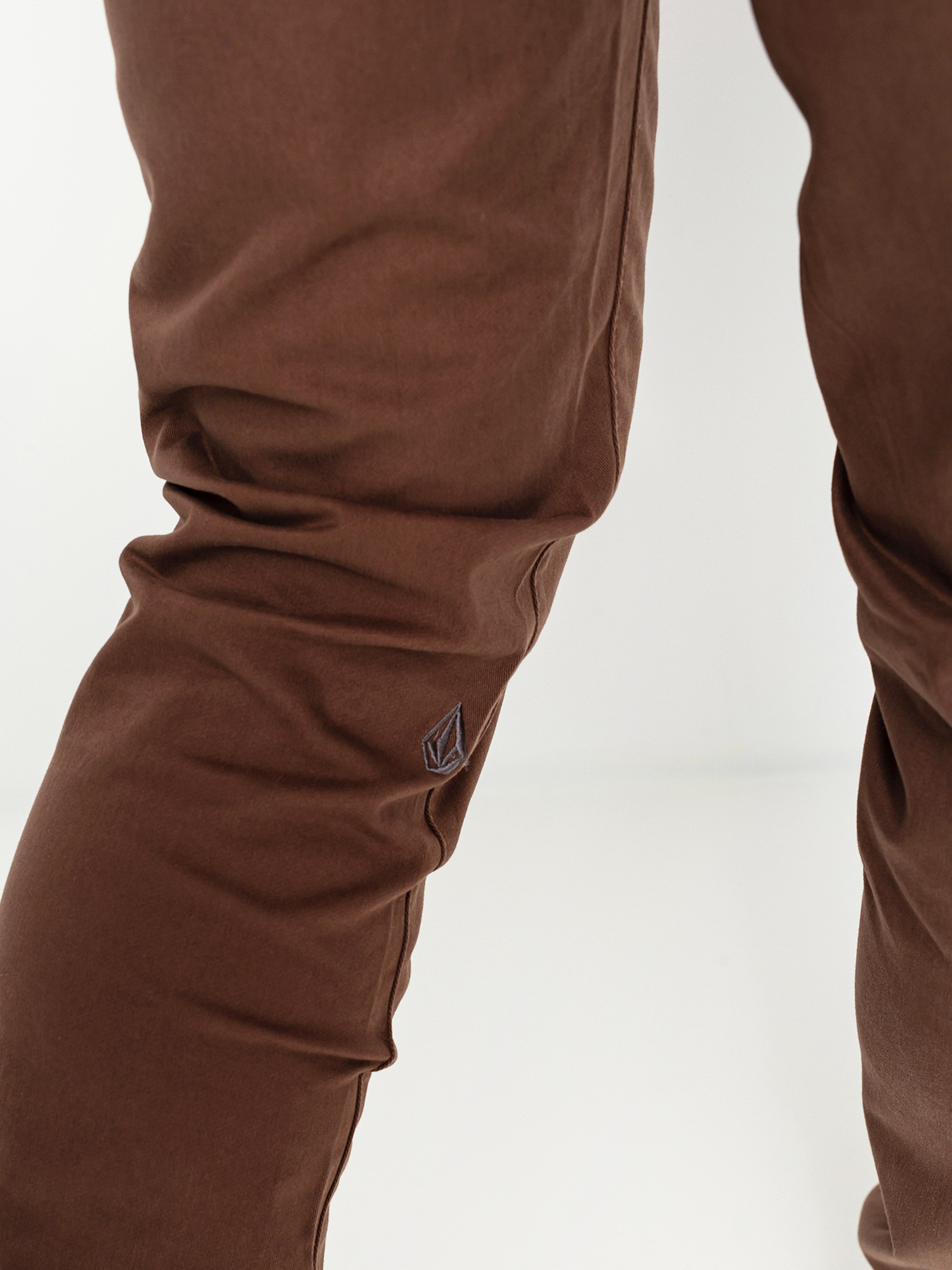 Spodnie Volcom Frickin Slim Chino (vintage brown)