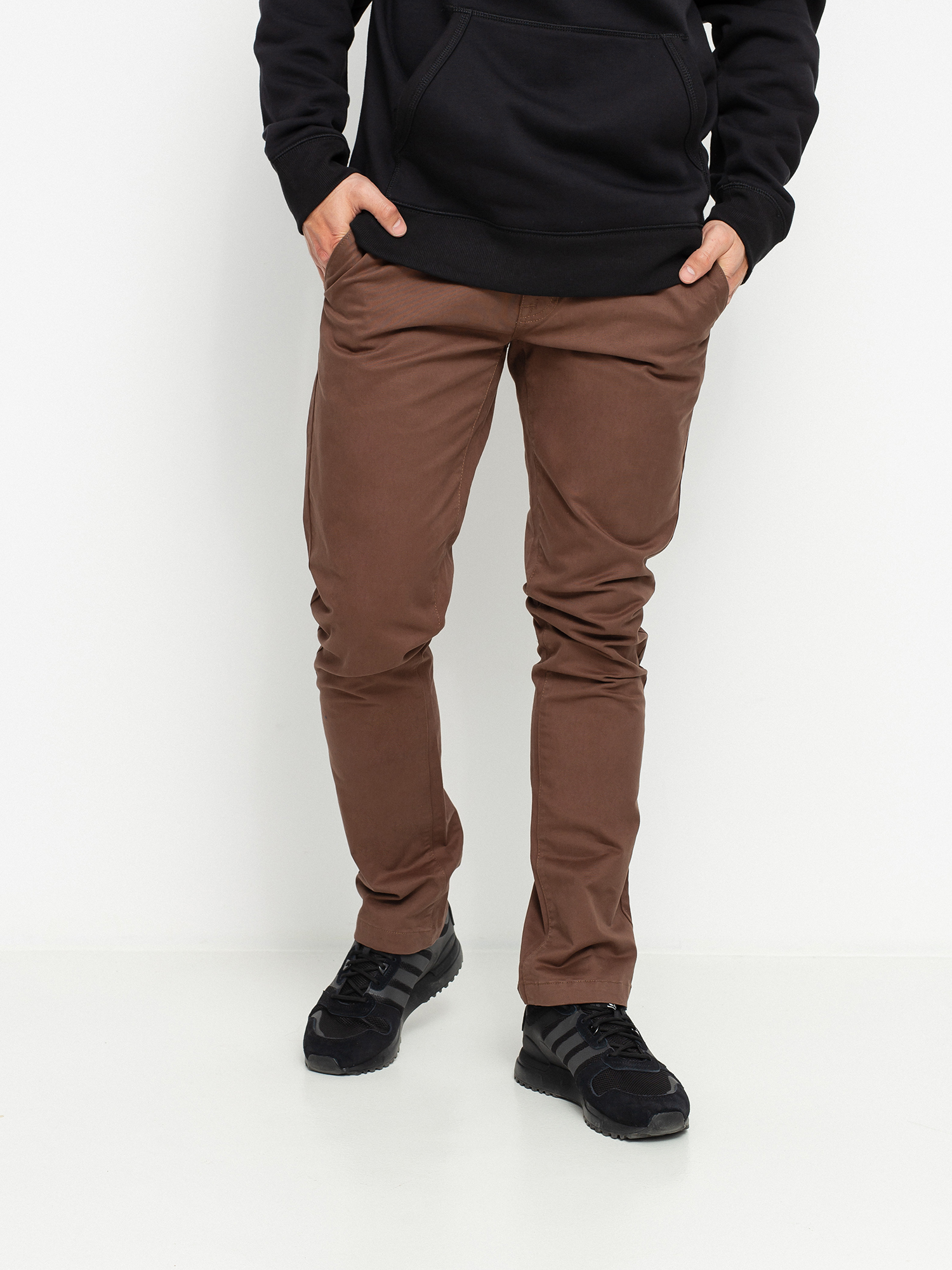 Spodnie Volcom Frickin Slim Chino (vintage brown)