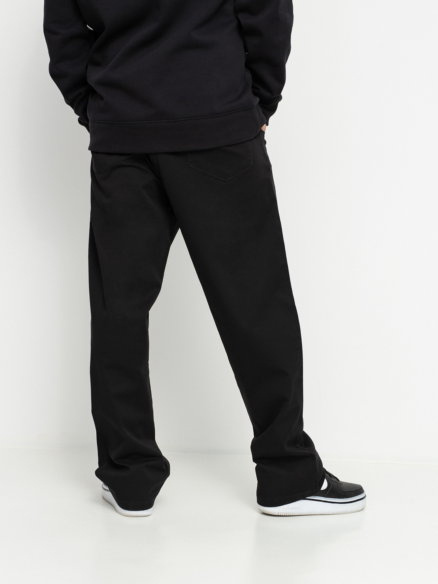 Spodnie Malita Chino Log Sl (black)