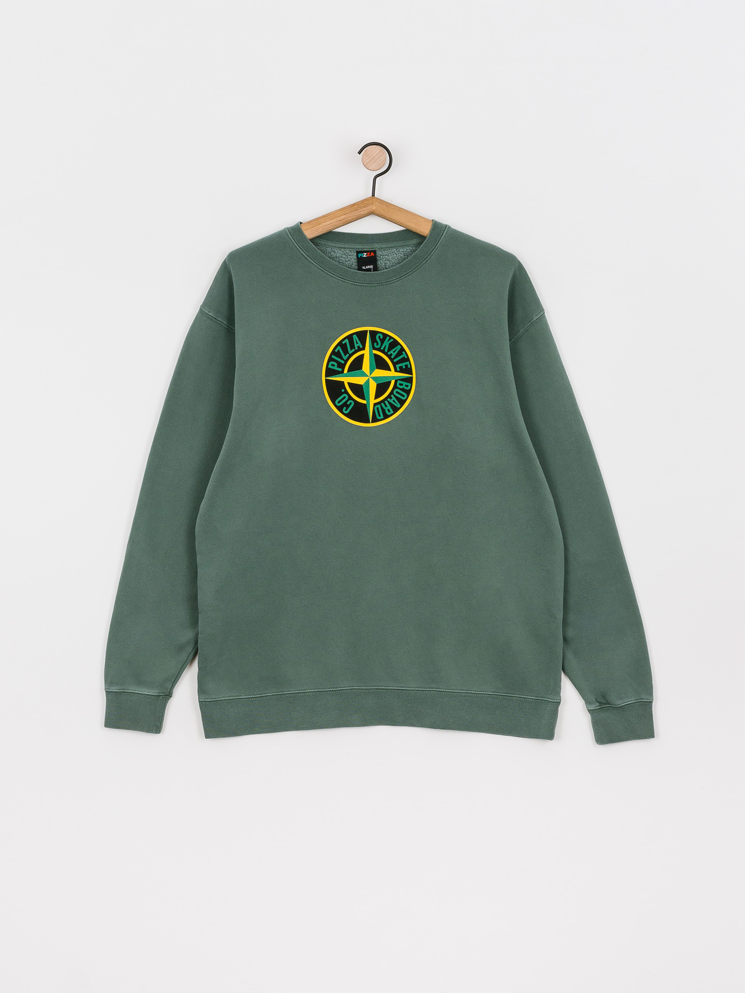 Bluza Pizza Skateboards Stone HD (olive)