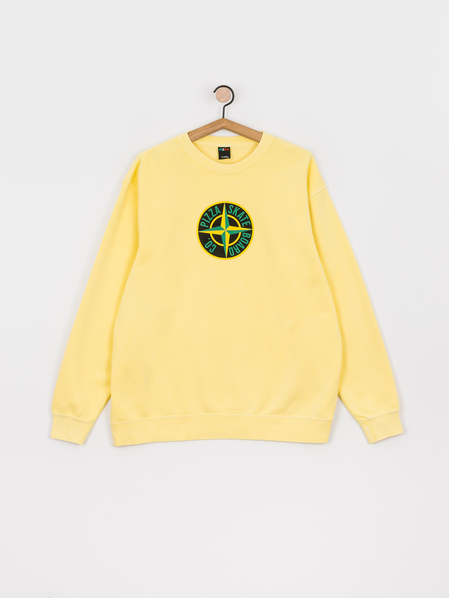 Bluza Pizza Skateboards Stone (yellow)