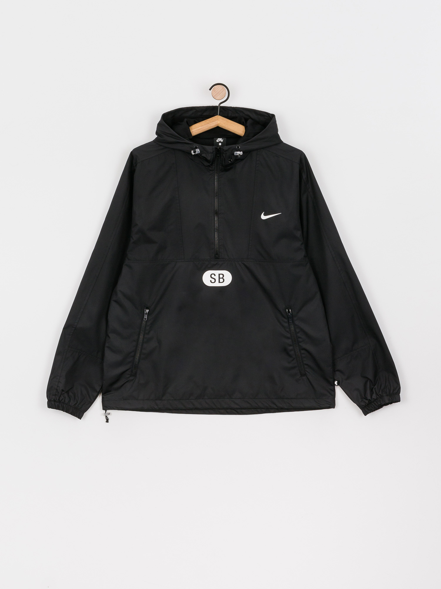 Kurtka Nike SB Half Zip (black/black/black/white)