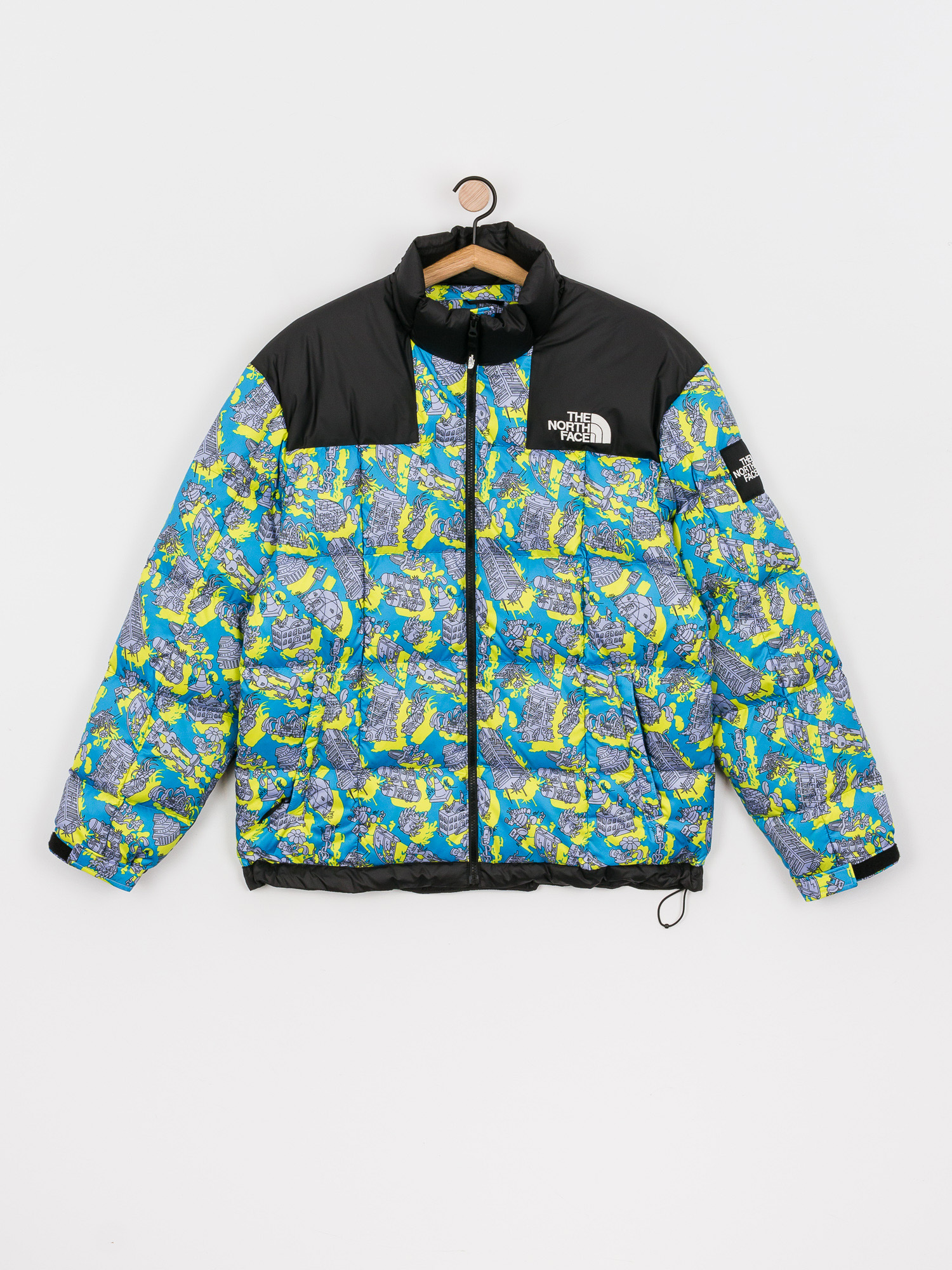 Kurtka The North Face Lhotse (sweet lavender urban by nature print)