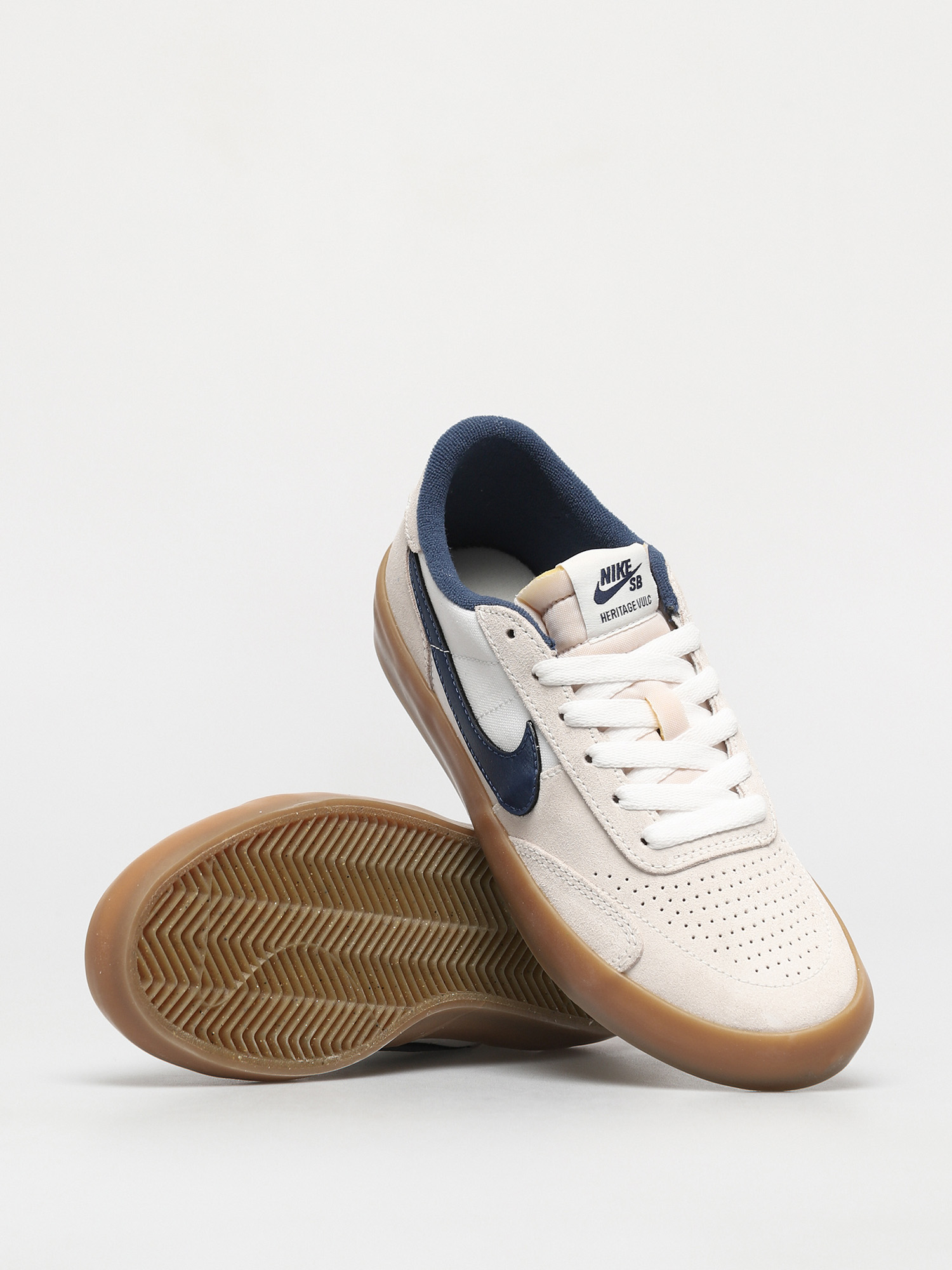 Buty Nike SB Heritage Vulc (summit white/navy white gum light brown)