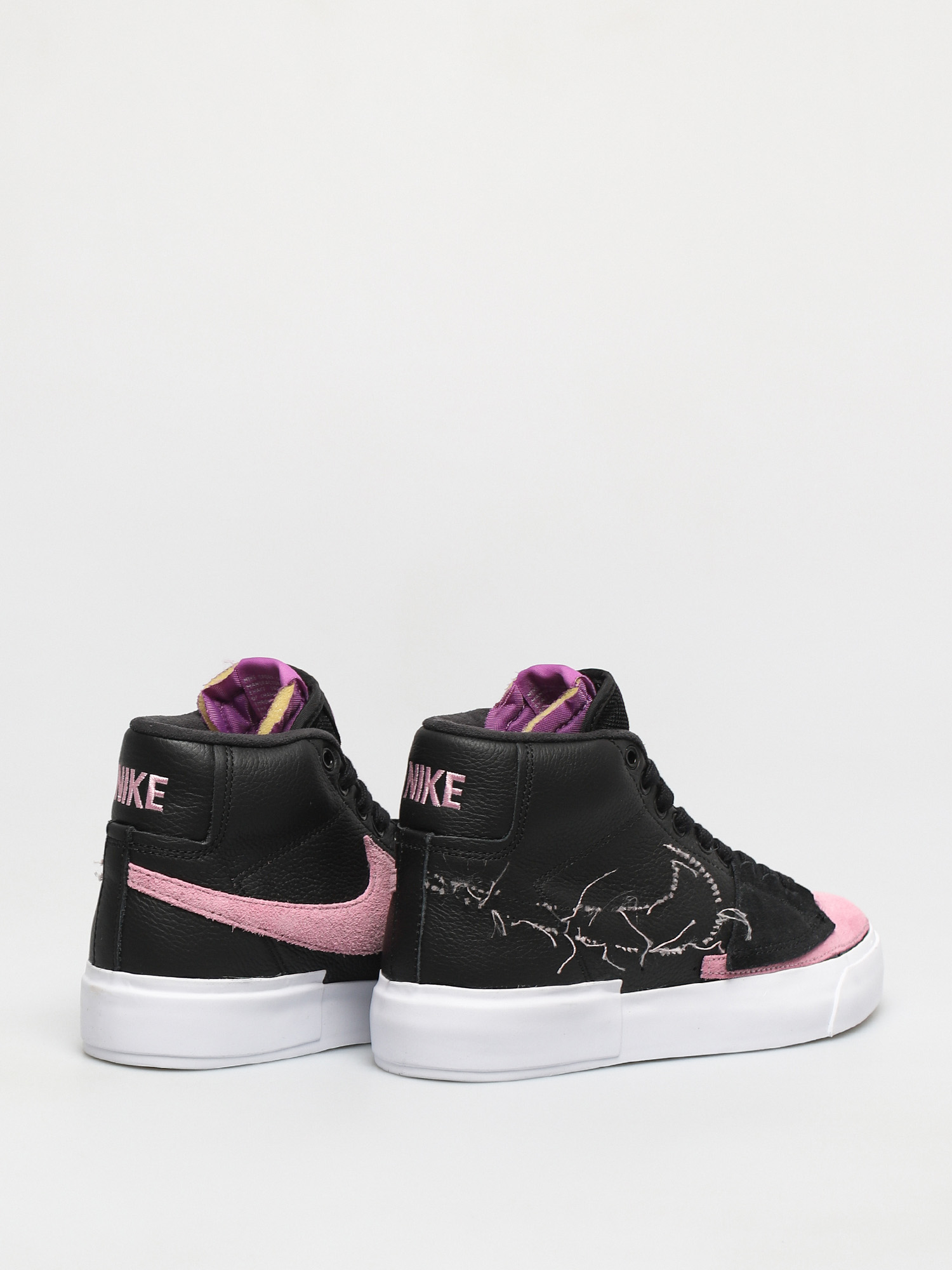 Buty Nike SB Zoom Blazer Mid Edge (black/pink rise white purple nebula)