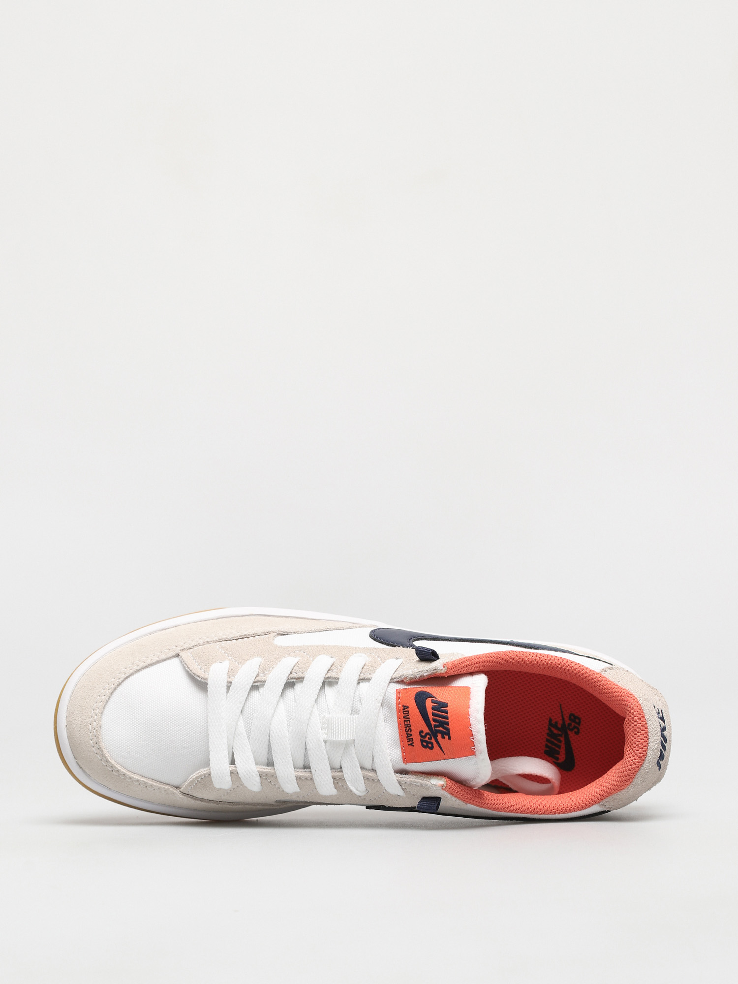 Buty Nike SB Adversary Premium (white/midnight navy turf orange)