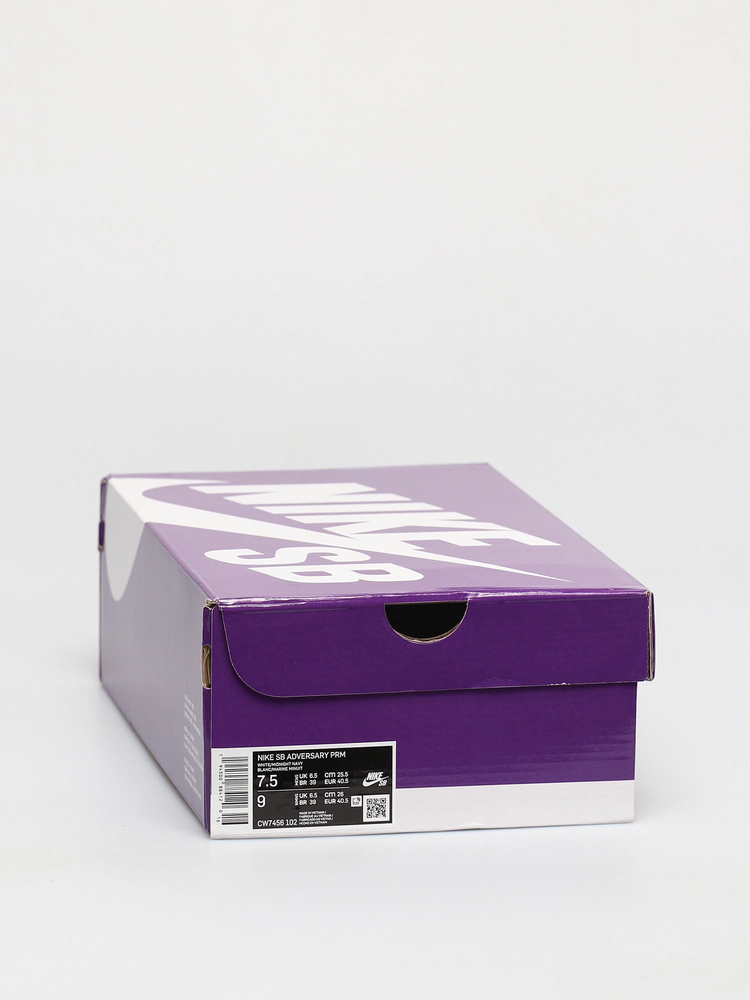 Buty Nike SB Adversary Premium (white/midnight navy turf orange)