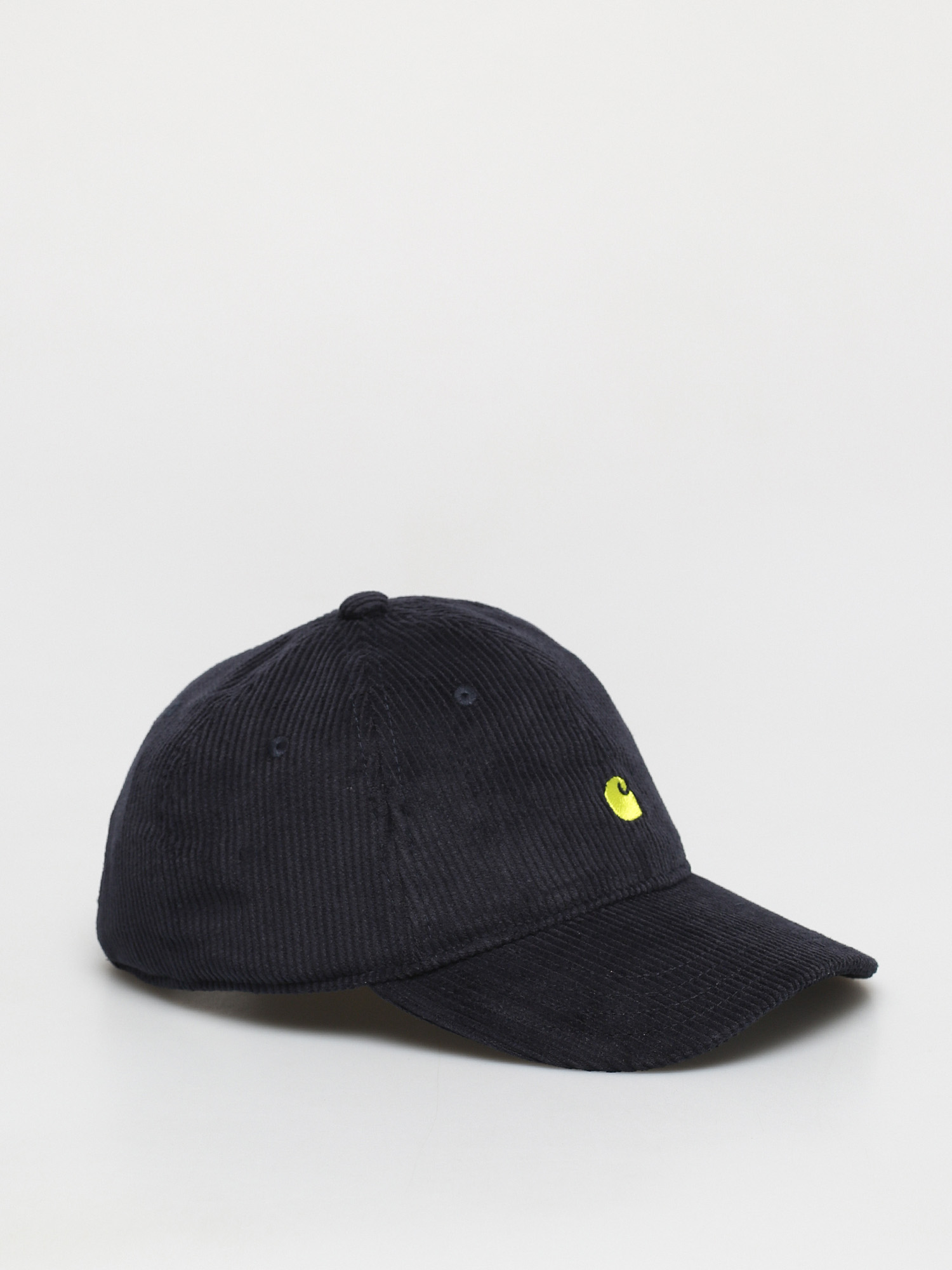 Czapka z daszkiem Carhartt WIP Harlem ZD (dark navy/limoncello)