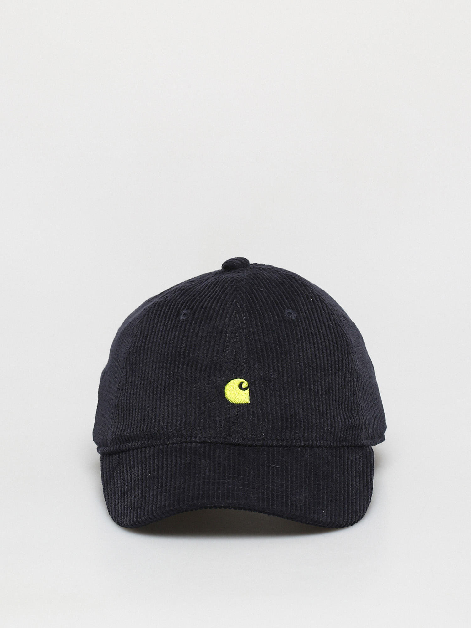Czapka z daszkiem Carhartt WIP Harlem ZD (dark navy/limoncello)