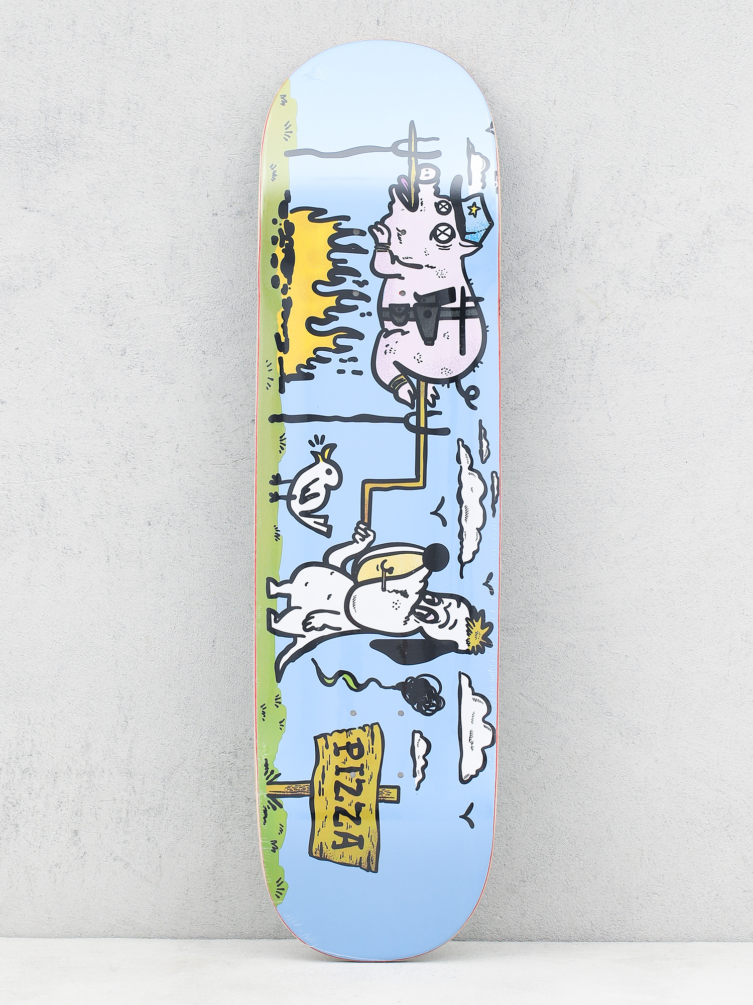 Deck Pizza Skateboards Bbq (blue)