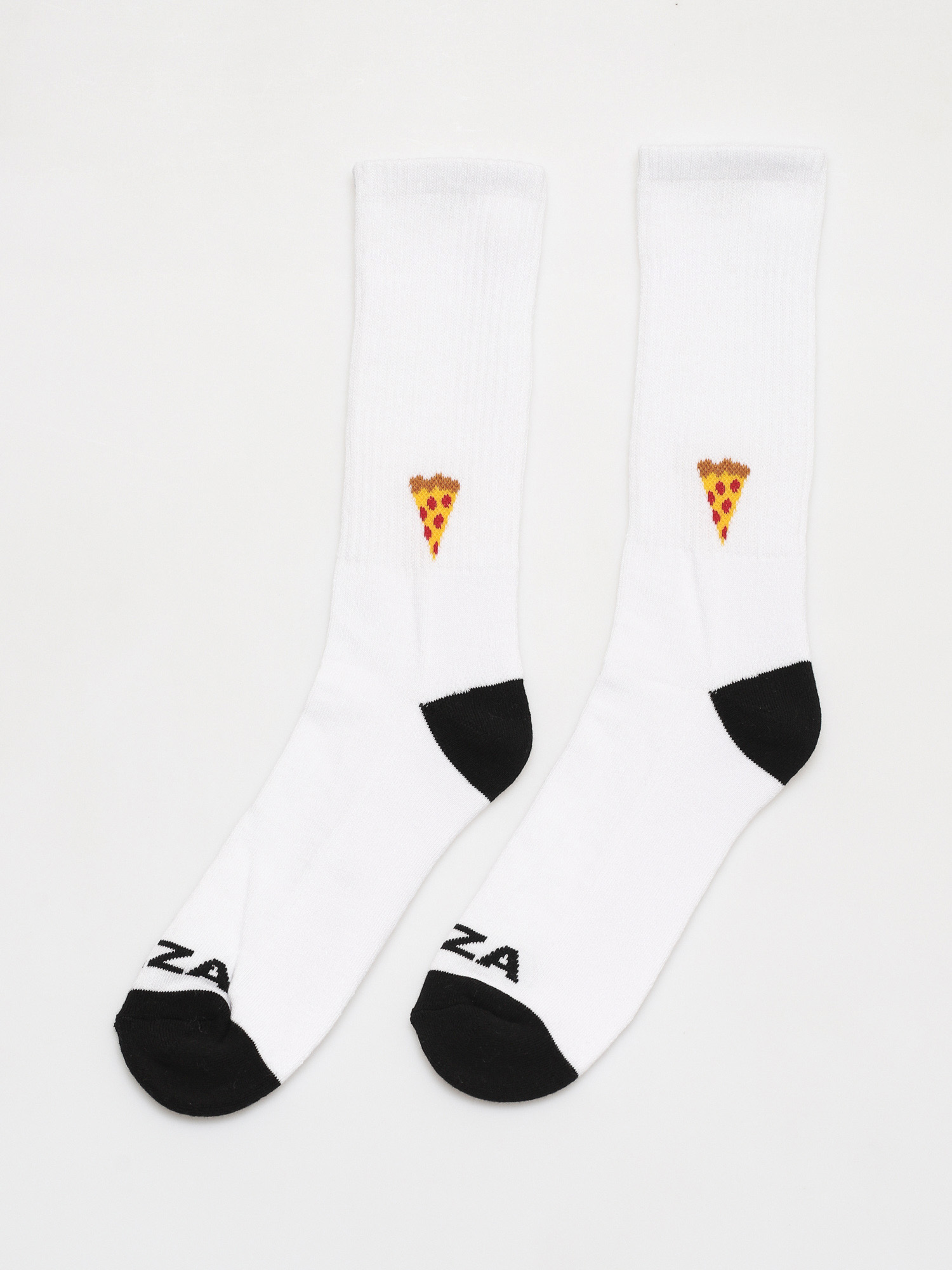 Skarpetki Pizza Skateboards Emoji (white/black)