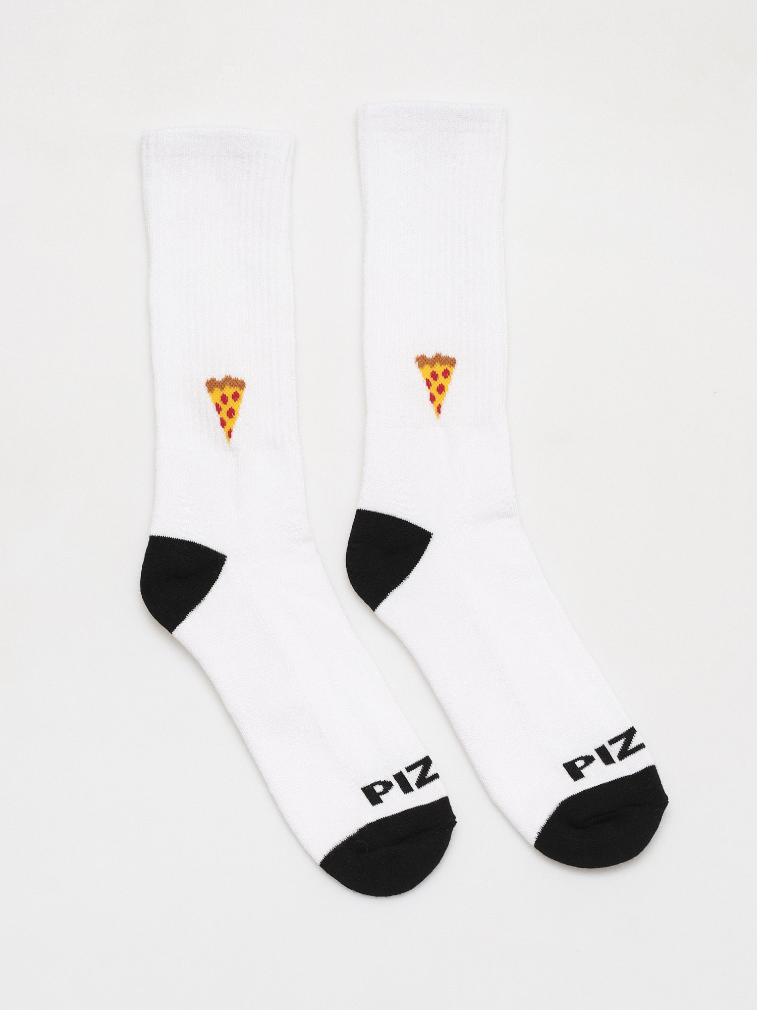 Skarpetki Pizza Skateboards Emoji (white/black)