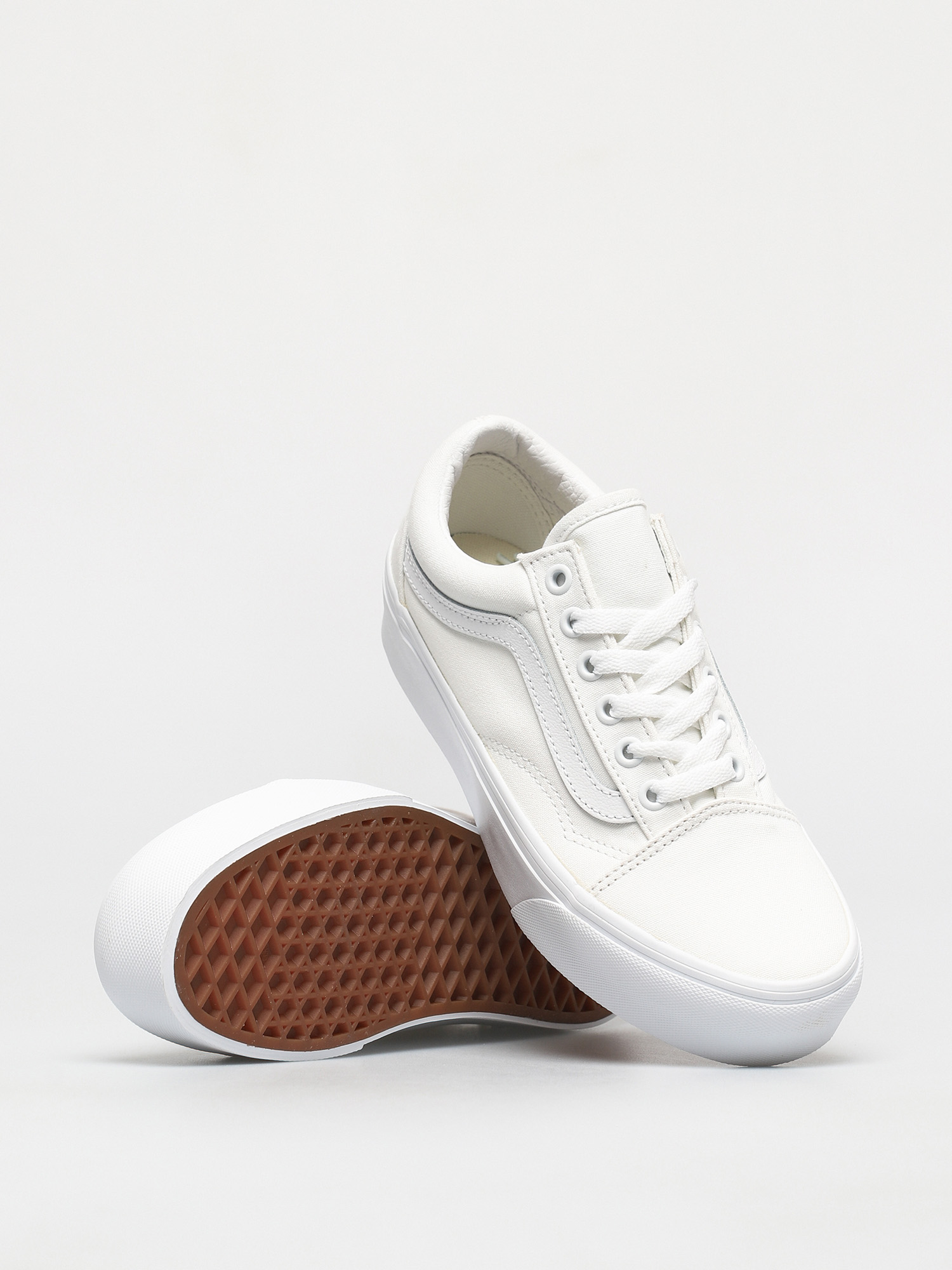 Buty Vans Old Skool Platform (true white)
