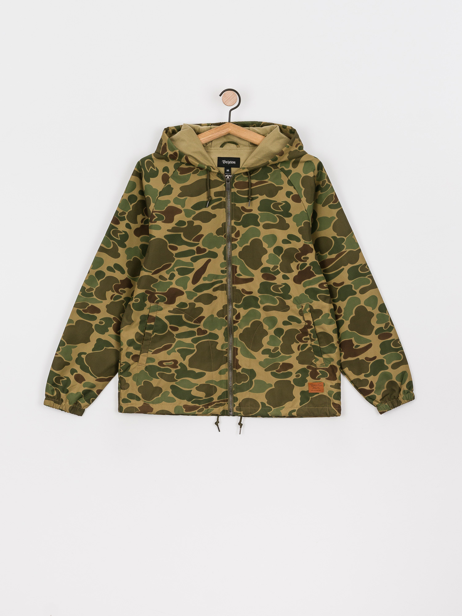 Kurtka Brixton Claxton (olive camo)