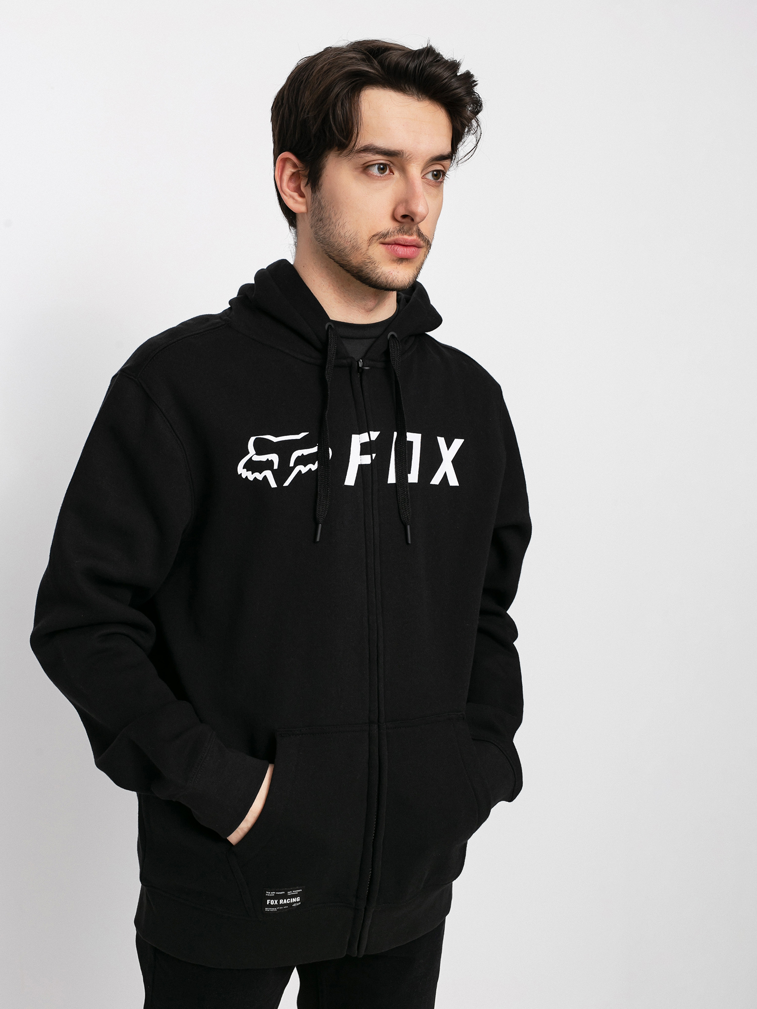 Bluza z kapturem Fox Apex ZHD (blk/wht)