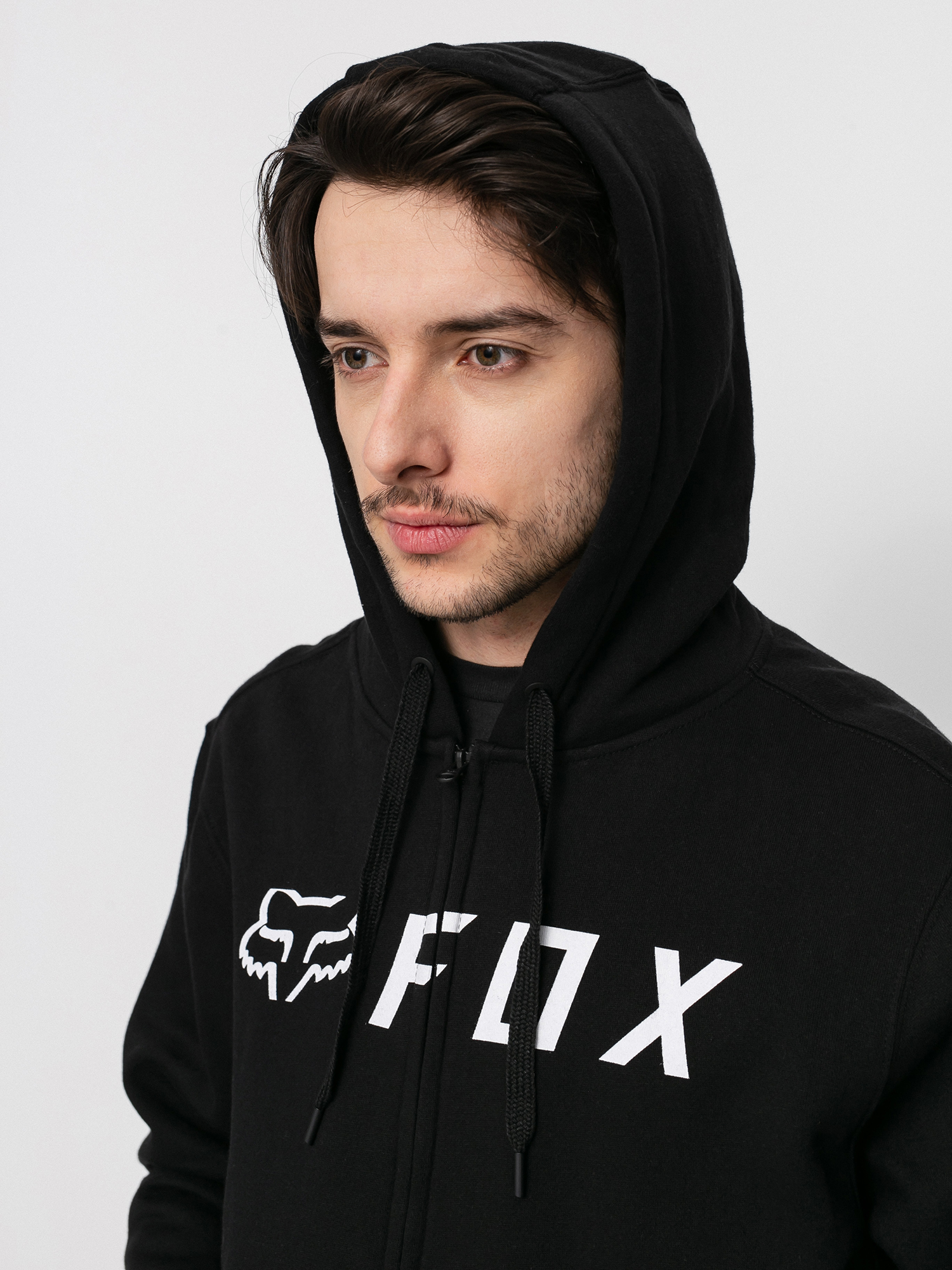 Bluza z kapturem Fox Apex ZHD (blk/wht)