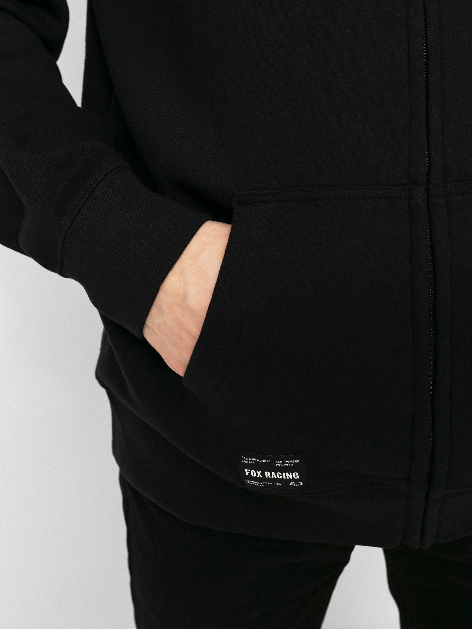 Bluza z kapturem Fox Apex ZHD (blk/wht)