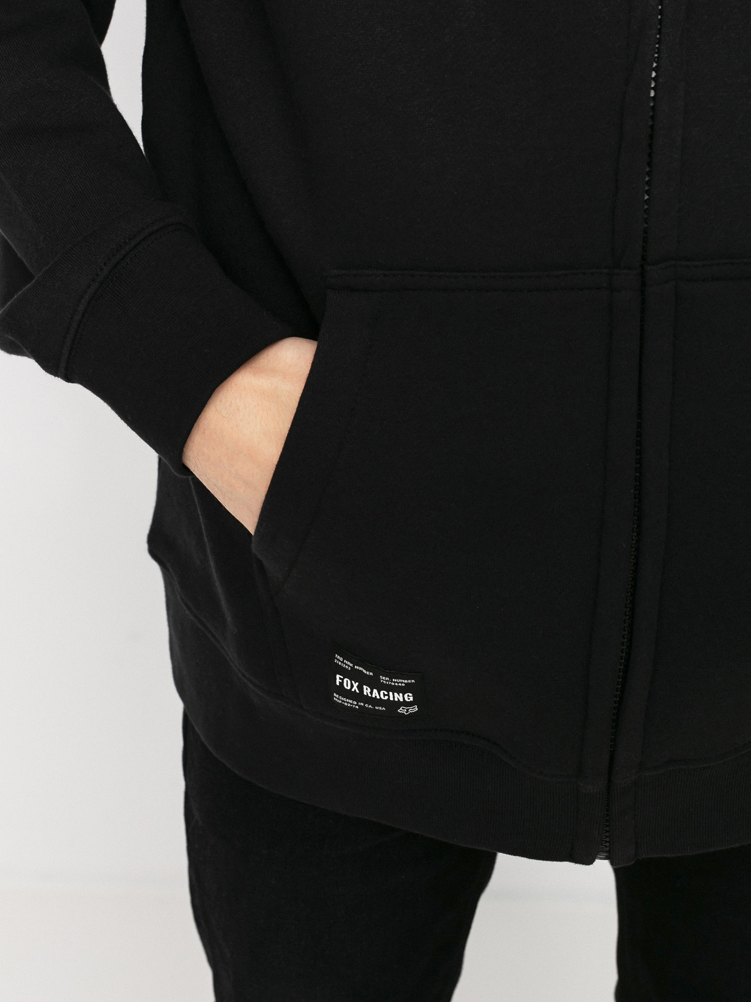 Bluza z kapturem Fox Pc Fox ZHD (blk)