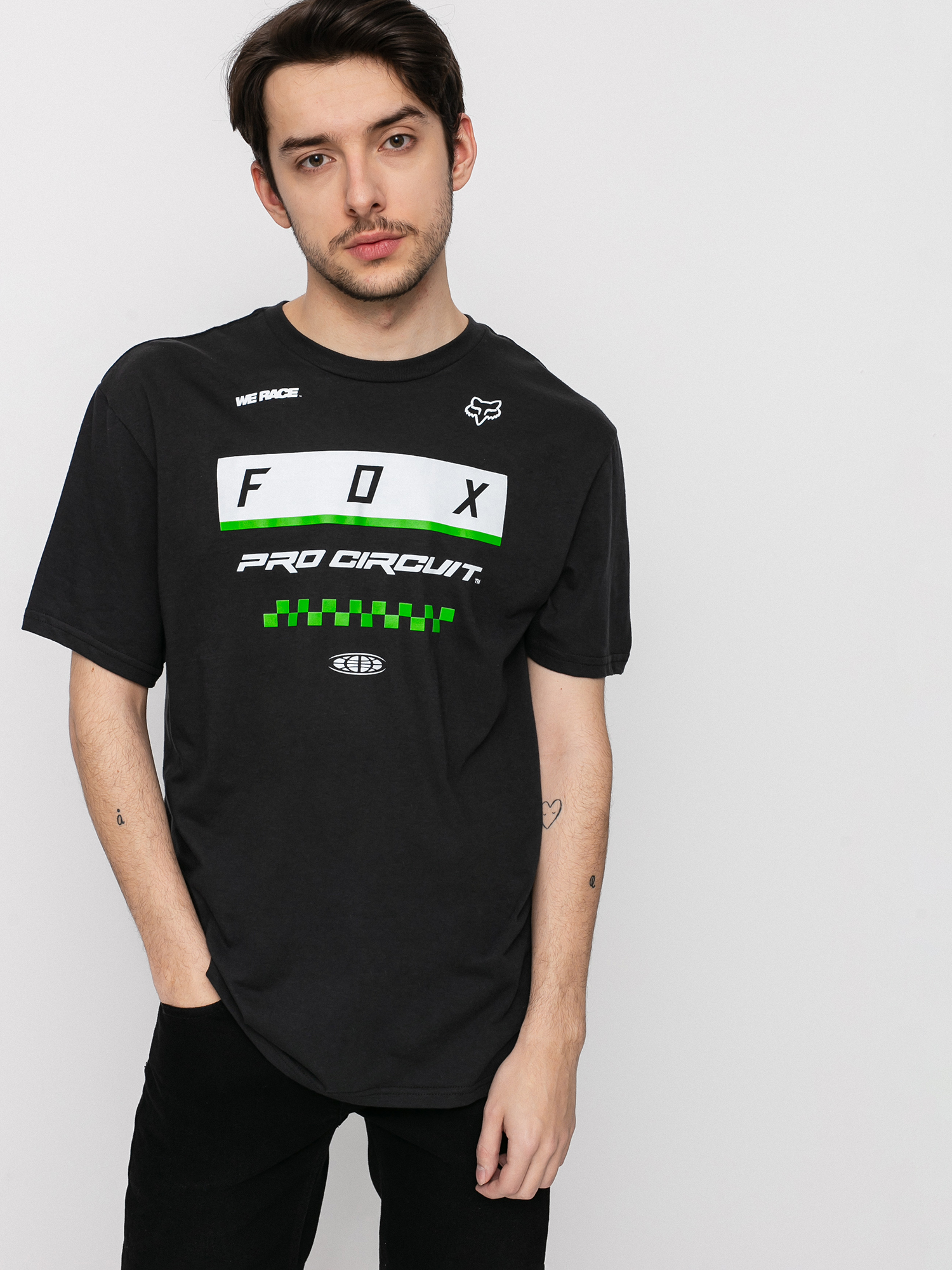 T-shirt Fox Pc Block (blk)